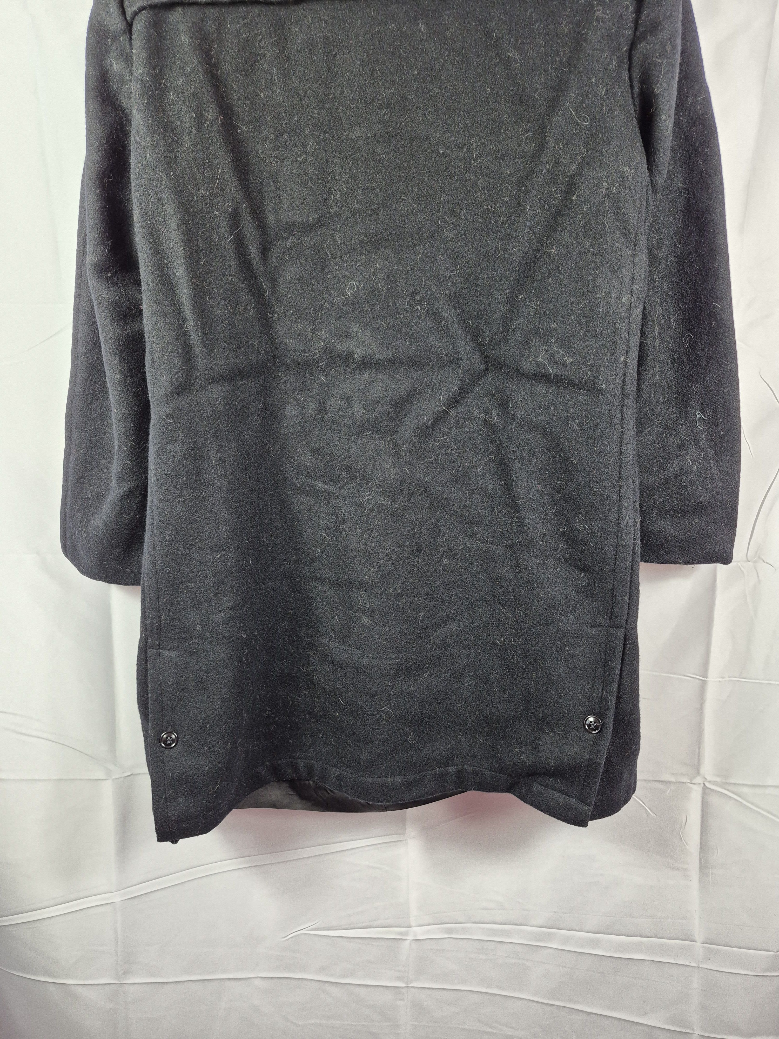 Vintage 🔥 Vintage 70s US Marines Long Coat Wool Jacket Size US L / EU 52-54 / 3 - 7 Thumbnail