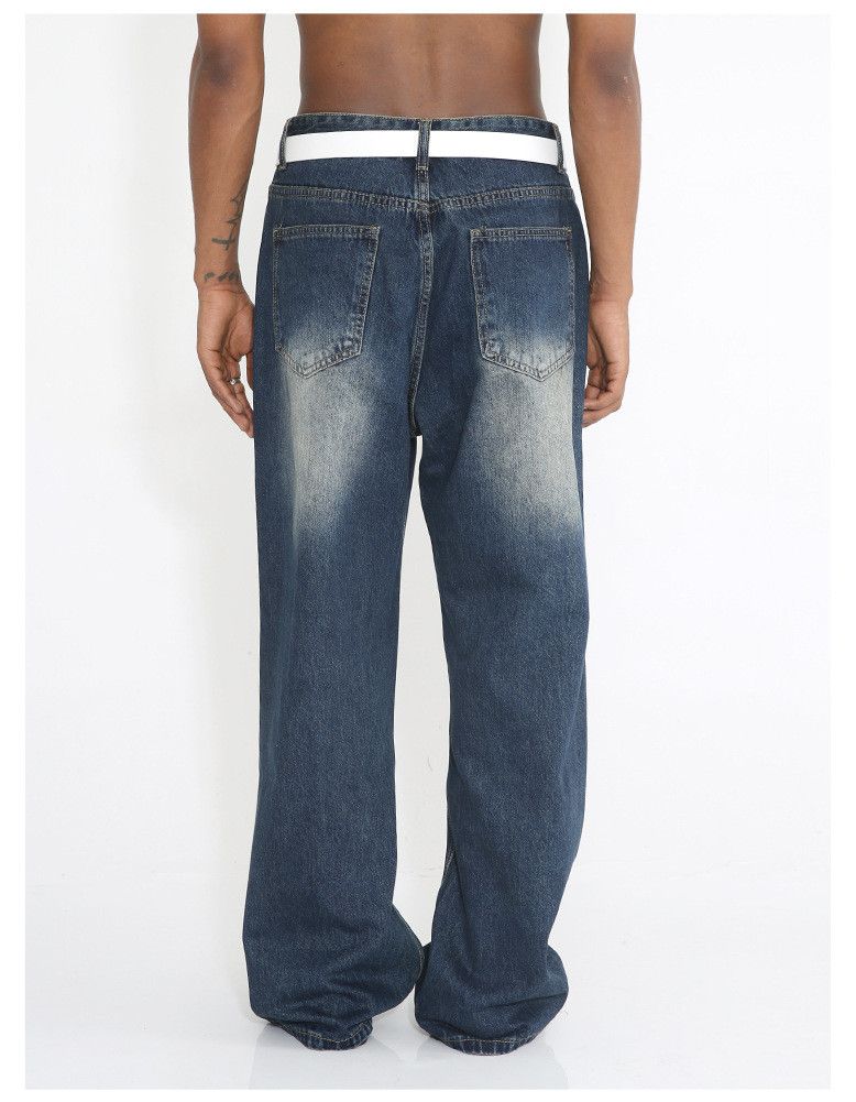 faded y2k hiphop baggy jeans