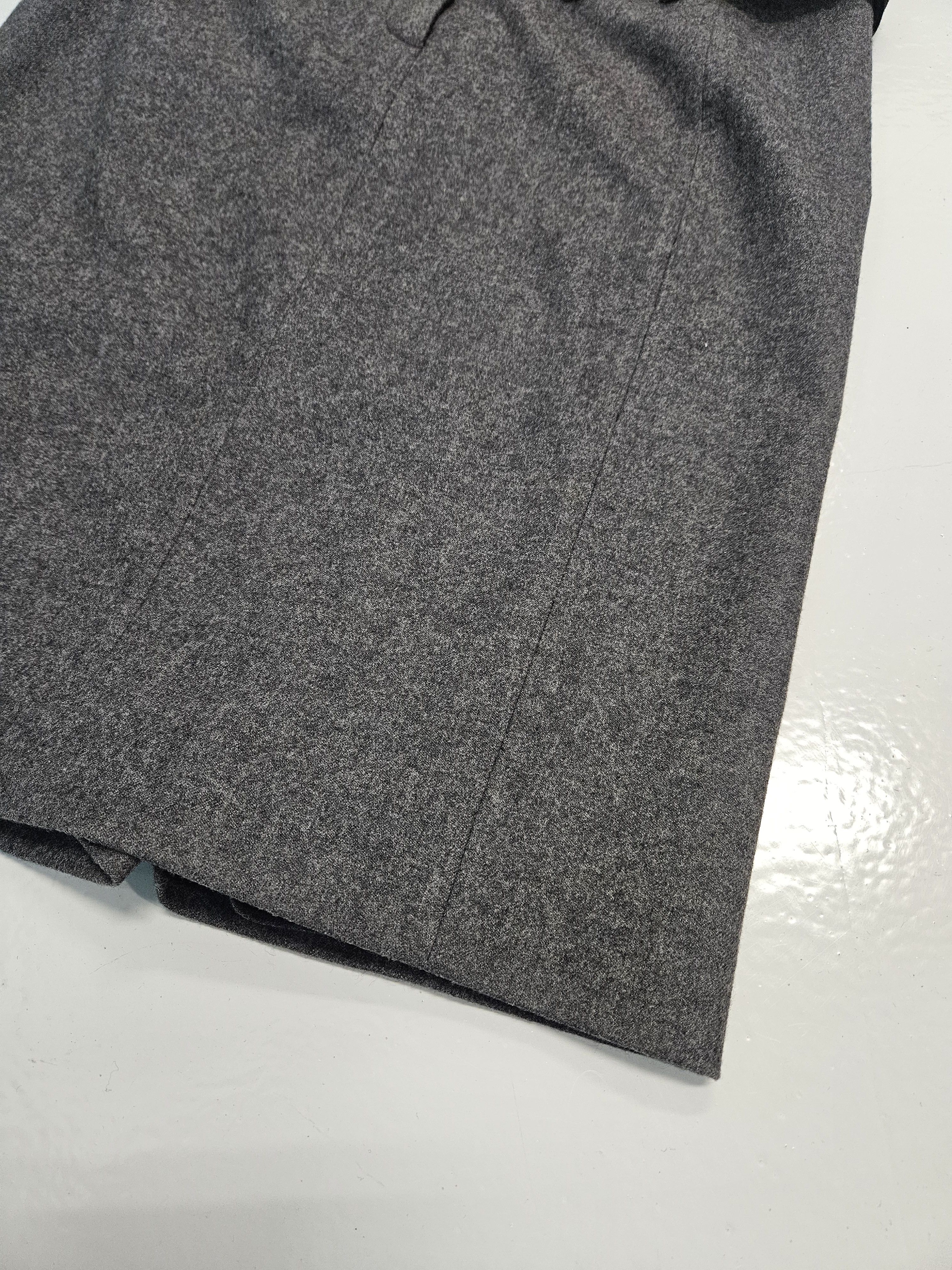 Prada Archive AW2006 Prada belted wool skirt Size 32" / US 10 / IT 46 - 7 Thumbnail