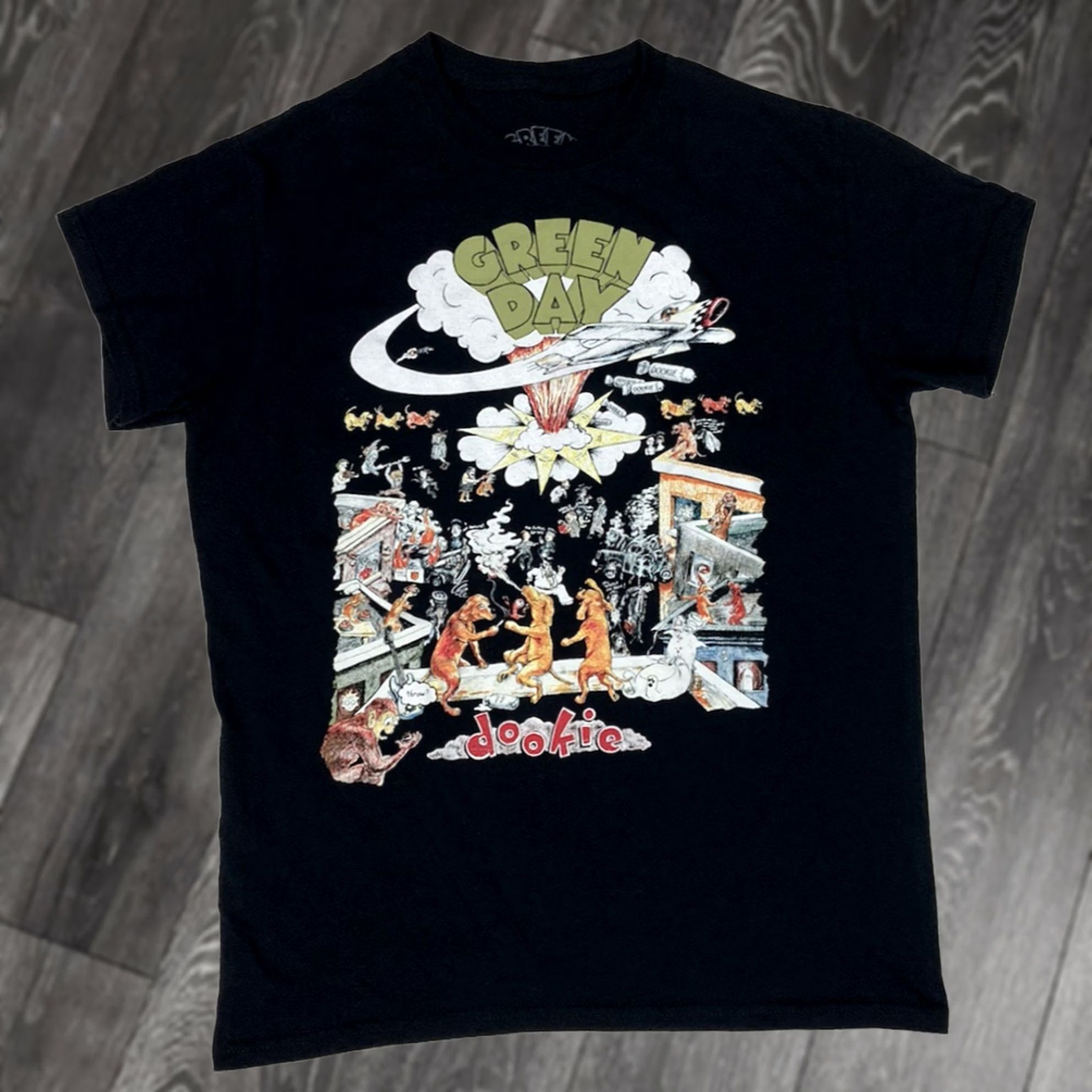 Etro VINTAGE Green Day Dookie Retro Graphic Shirt Women XS? Size S / US 4 / IT 40 - 1 Thumbnail