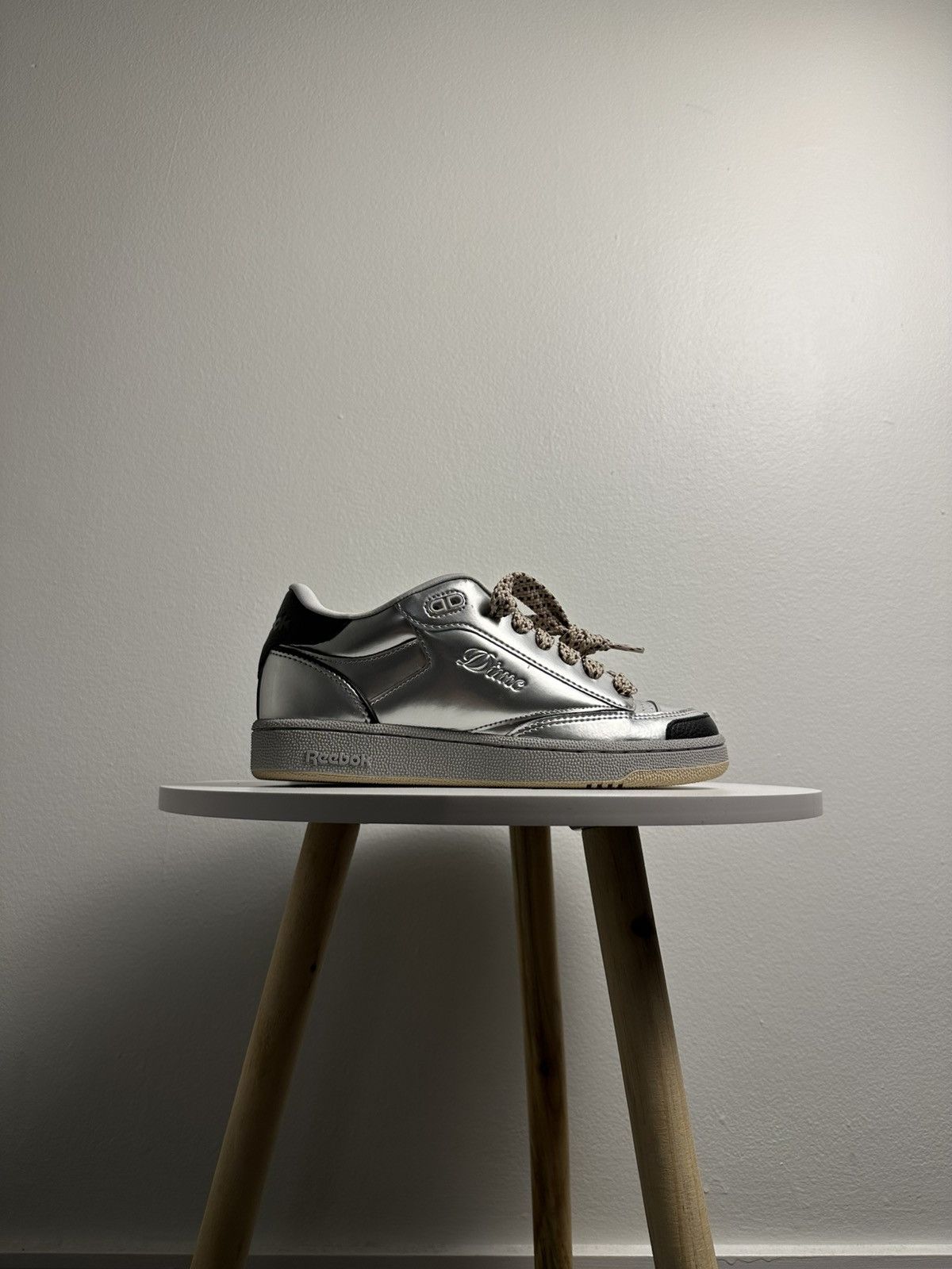 Dime × Reebok Reebok x Dime Chrome Low Top Sneakers 🩶 Size US 7.5 / EU 40-41 - 1 Thumbnail