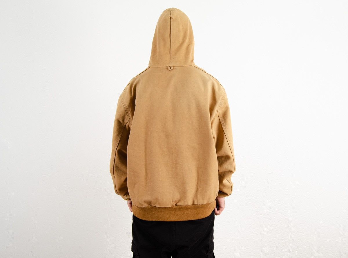 Carhartt Vintage Carhartt Sunfaded Distressed Hooded Jacket Bomber Size US L / EU 52-54 / 3 - 4 Thumbnail