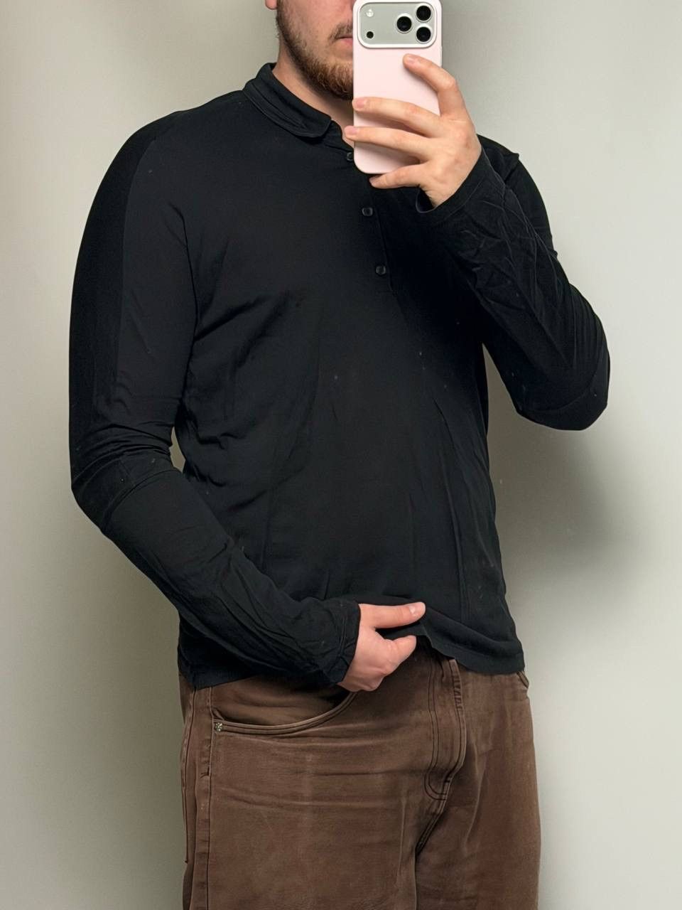 Marithe + Francois Girbaud Marithe+Francois Girbaud Vintage Polo Long Sleeve 00s Size US XL / EU 56 / 4 - 8 Thumbnail