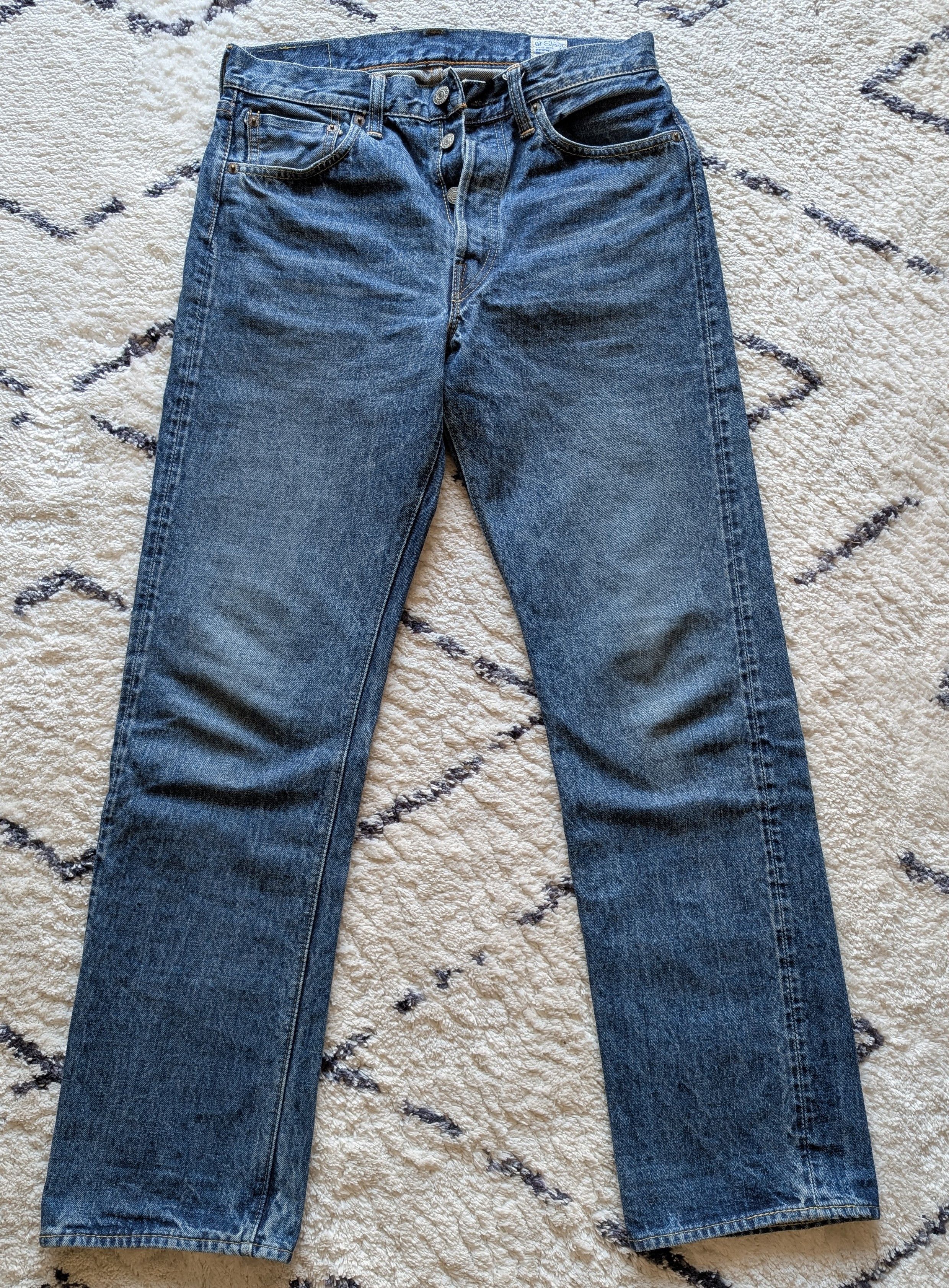 105 Standard Fit Selvedge Denim - Two Year Wash - Size 0