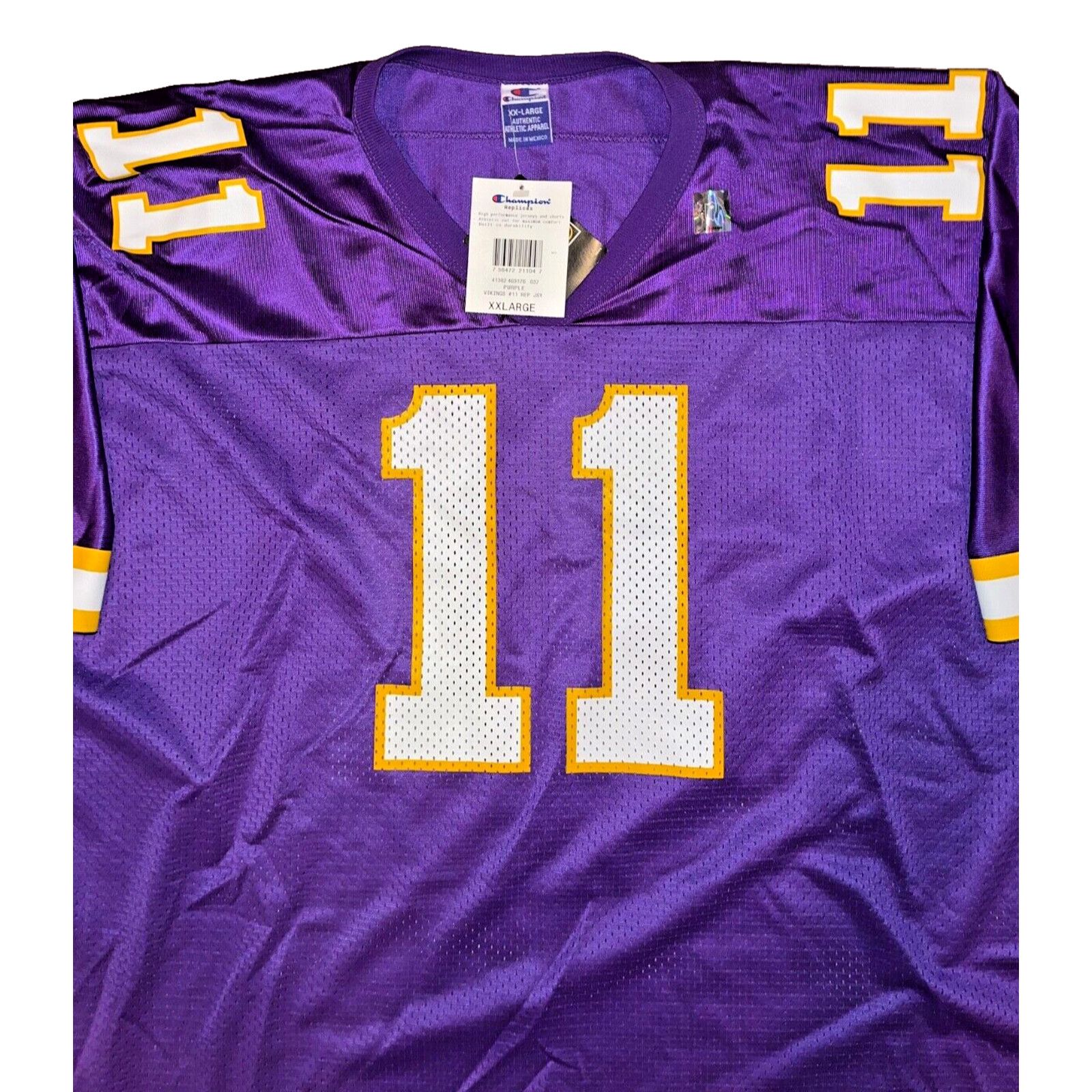 Champion Minnesota Vikings Daunte Culpepper Champion NFL Jersey 52 2X Size US XXL / EU 58 / 5 - 5 Thumbnail