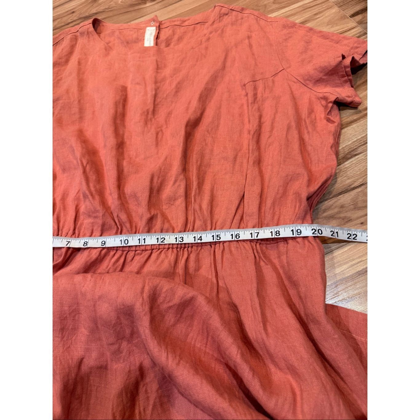 Perfect Moment NotPerfectLinen pink linen jumpsuit snaps size L Size US 34 / EU 50 - 6 Thumbnail
