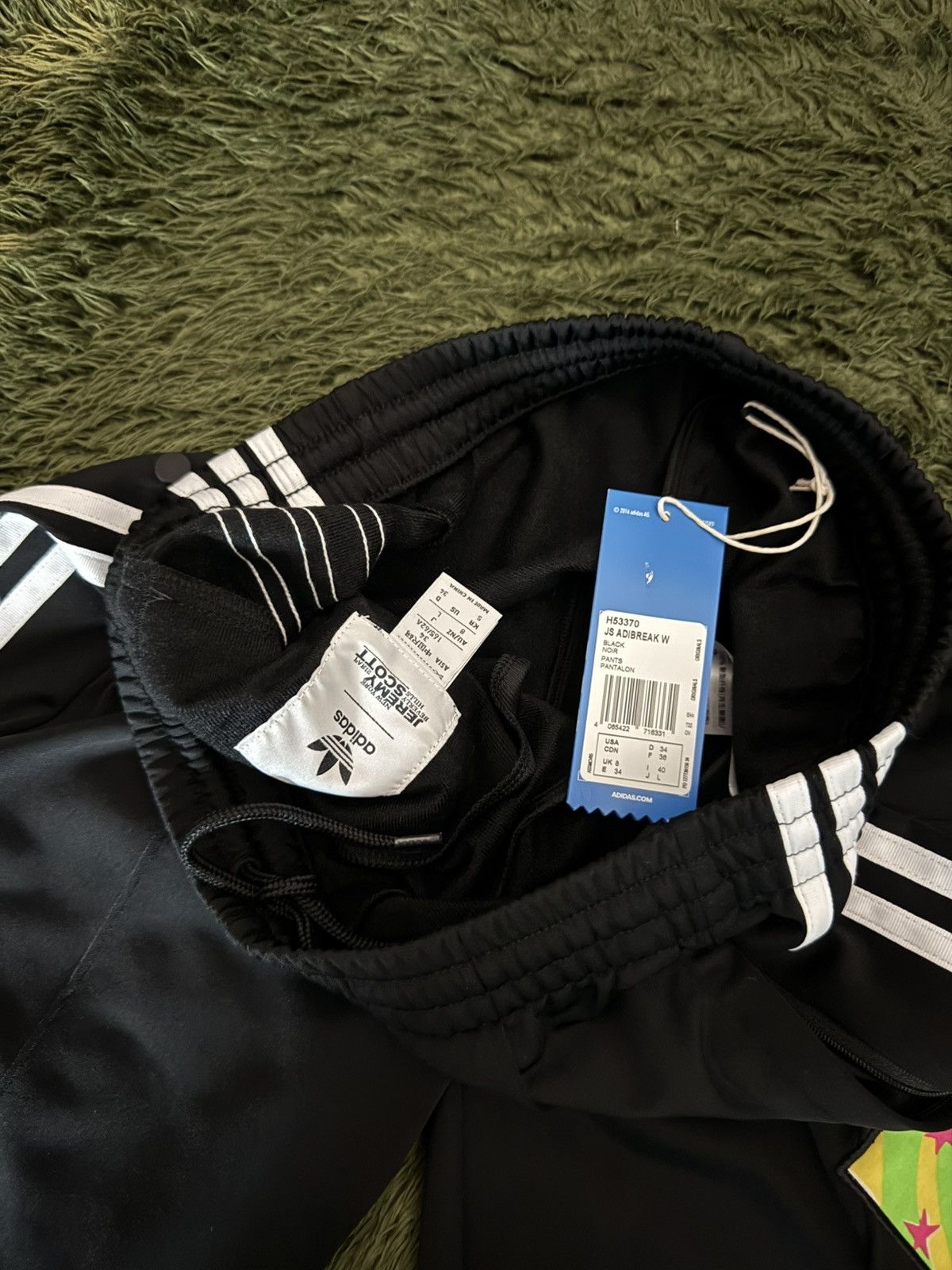 Adidas × Jeremy Scott [S] Adidas x Jeremy Scott Patched Adibreak Track Pants Size US 32 / EU 48 - 3 Thumbnail