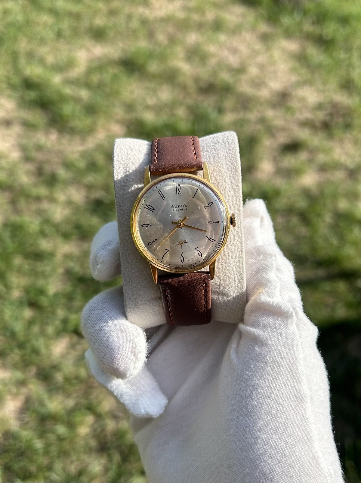 Vintage Vintage Watch Raketa USSR Soviet Mechanical 1970s Size ONE SIZE - 7 Thumbnail