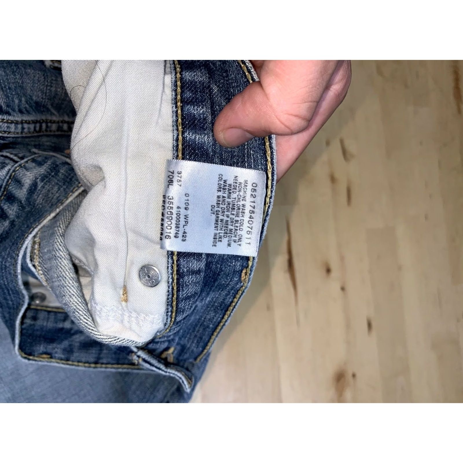 Levi's VINTAGE Levi's 569 Jeans Shorts Bermuda Men 38 Blue Relaxed 5-Pocket Y2K Skater Shorts Size US 38 / EU 54 - 5 Thumbnail