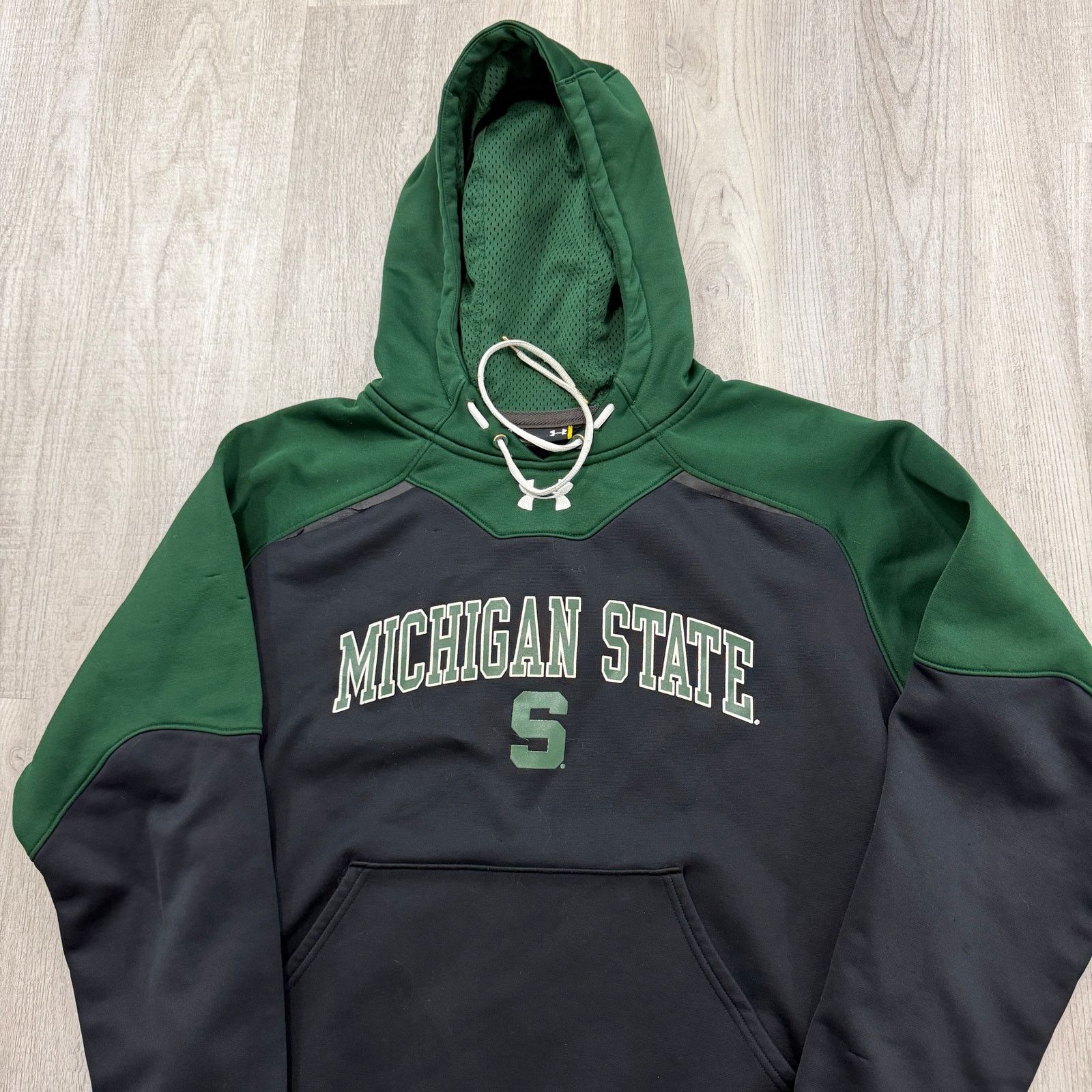 Under Armour Under Armour Michigan State Spartans Hoodie Men's Medium Size US M / EU 48-50 / 2 - 2 Thumbnail