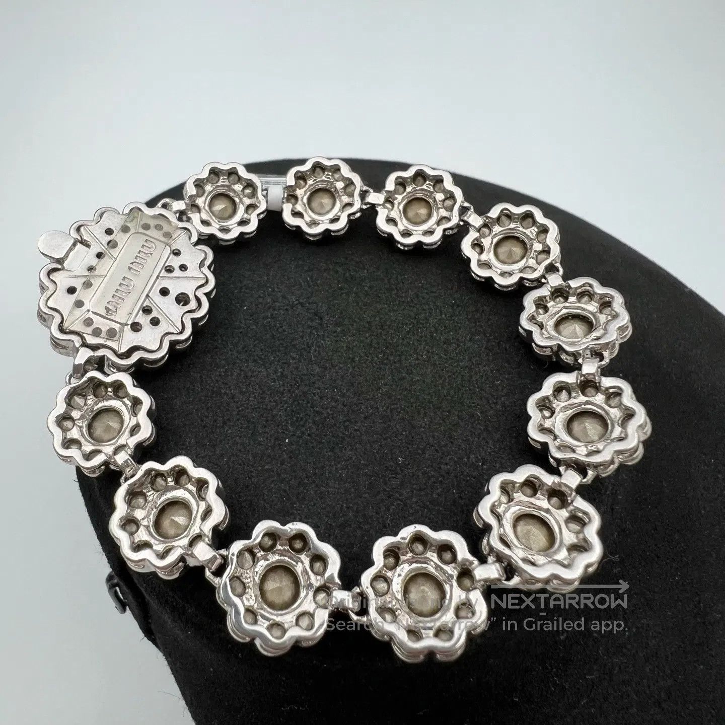 Miu Miu Miu Miu Crystal bracelet Size ONE SIZE - 3 Thumbnail