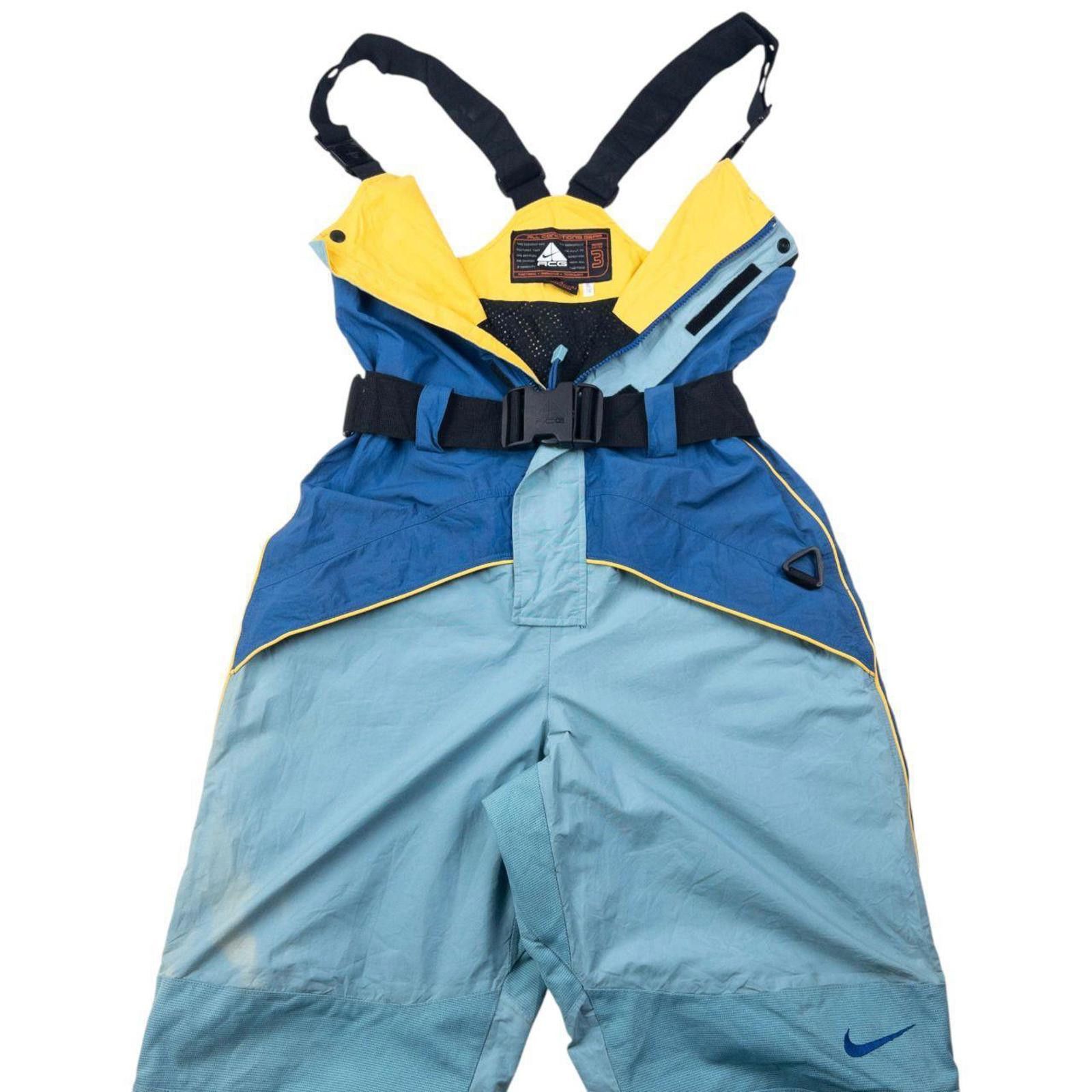 Nike Vintage 2000s Nike ACG Stormfit Snowboarding Dungarees SizeM Size US 32 / EU 48 - 4 Thumbnail