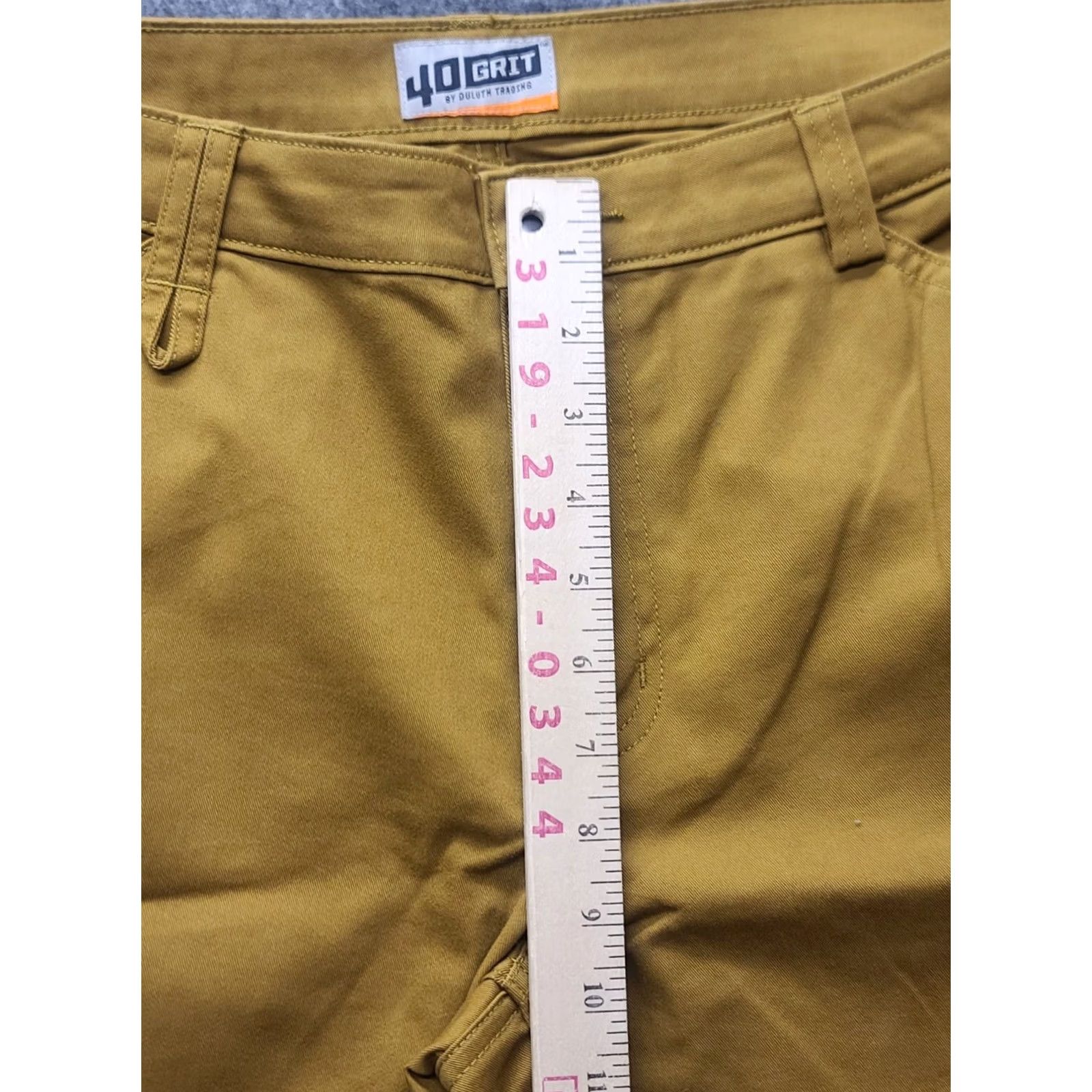 Vintage Duluth Womens 40 Grit Carpenter Pants Slim Leg Twill 32x29 Short 10 Brown Size 32" / US 10 / IT 46 - 7 Thumbnail