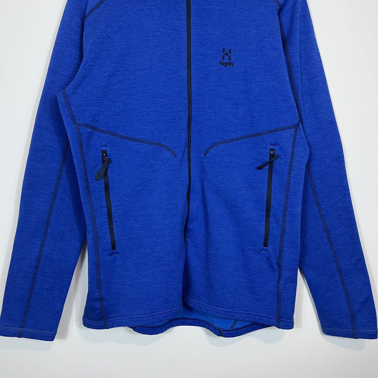 Haglofs Haglöfs Heron Storm Blue Full Zip Fleece Jacket Outdoor Size US XL / EU 56 / 4 - 3 Thumbnail