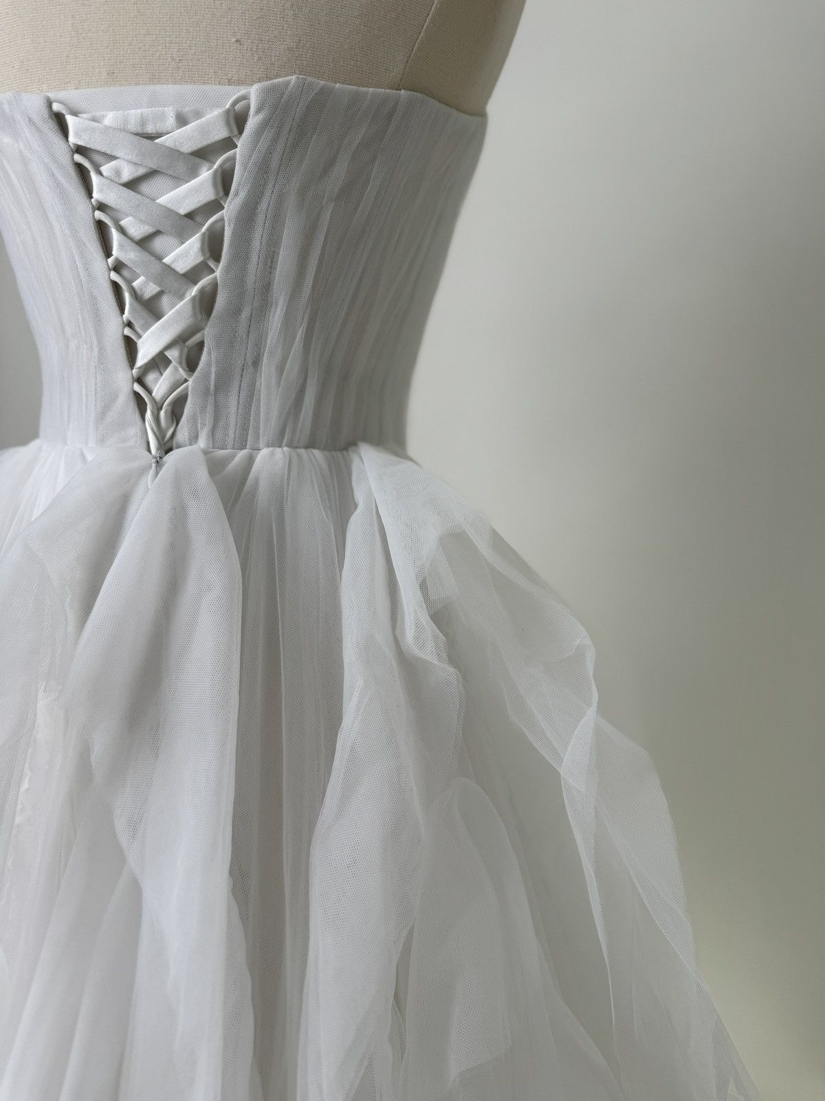 Other Preloved US 4 Anna Augusta White Maxi Evening Dress Size S / US 4 / IT 40 - 6 Thumbnail