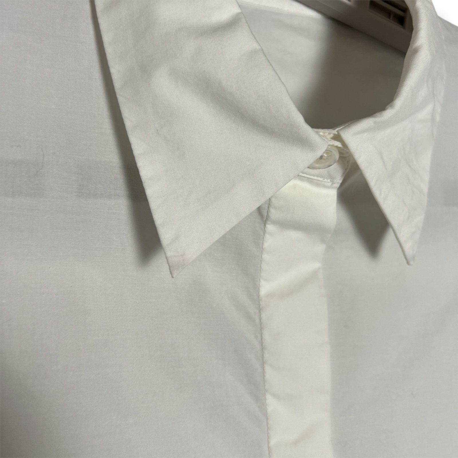 The Row The Row Puff Sleeve Button Up Shirt White Size 4 Cotton Size S / US 4 / IT 40 - 4 Thumbnail