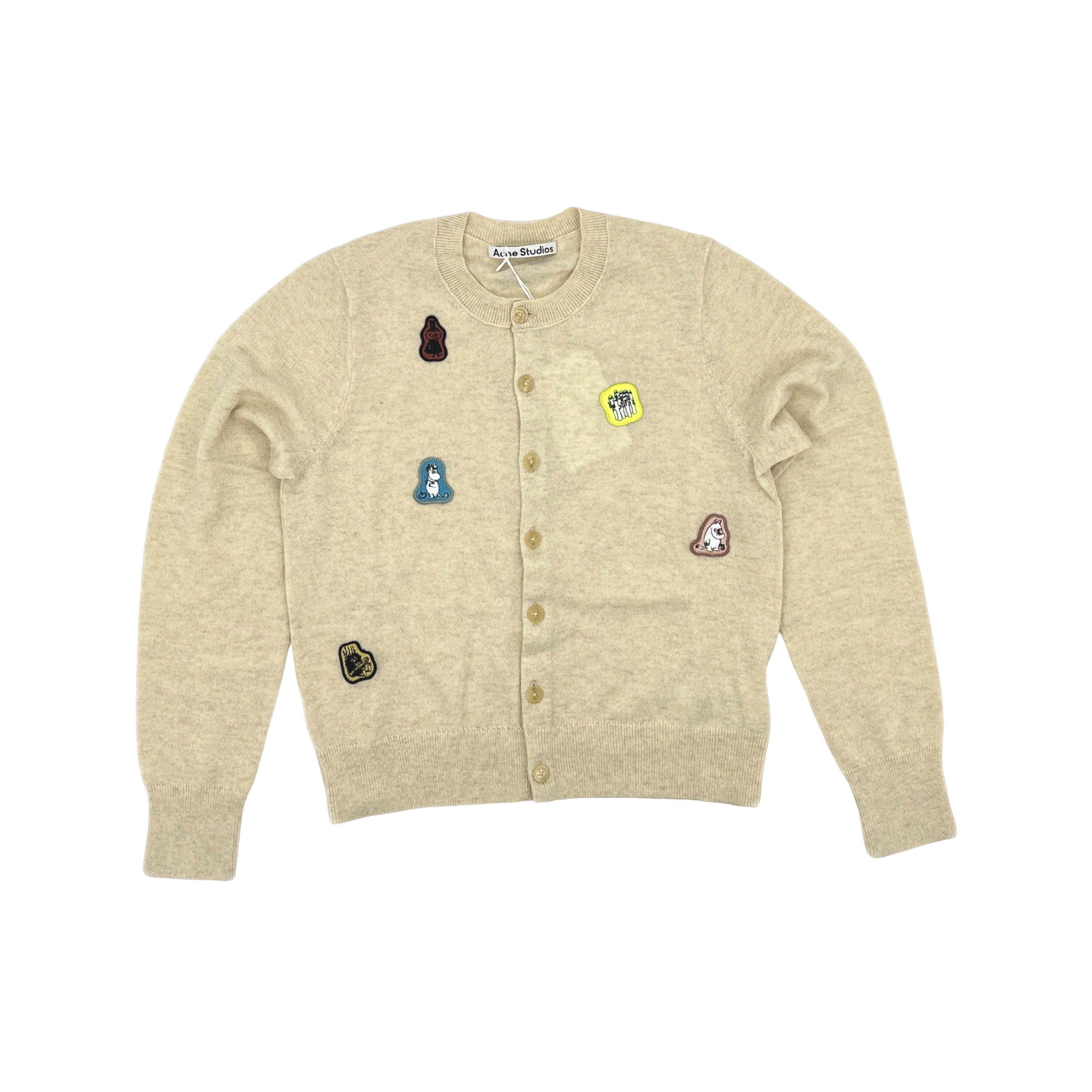 Acne Studios Acne Studios x Moomin Graphic Wool Cardigan M Size M / US 6-8 / IT 42-44 - 1 Thumbnail