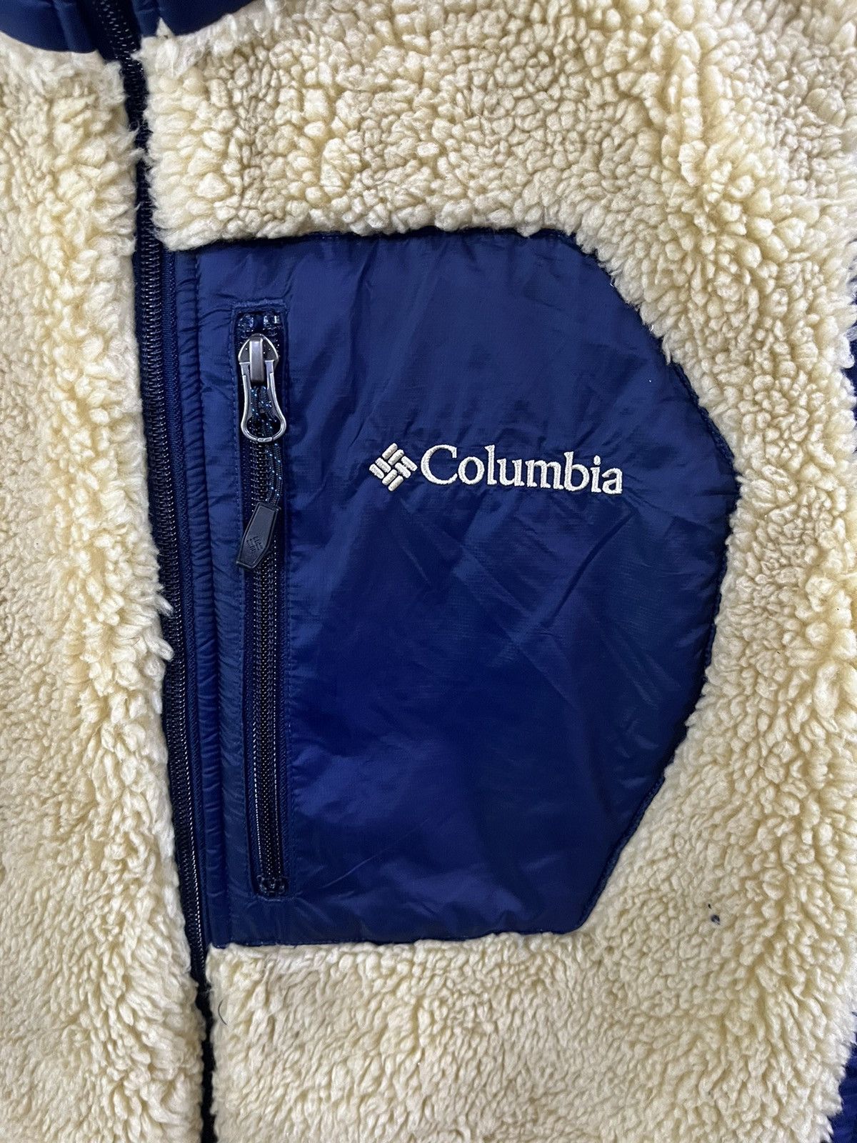 Columbia × Vintage Mohair Fleece Vest By Columbia Size US XL / EU 56 / 4 - 2 Thumbnail