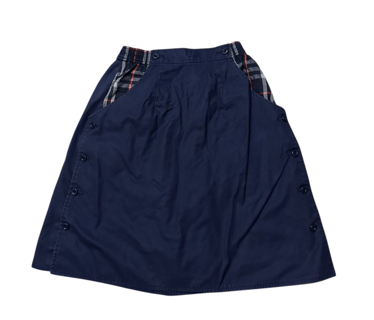 Burberry vintage Burberrys of London Nova Check design short skirt Size 27" / US 4 / IT 40 - 2 Thumbnail