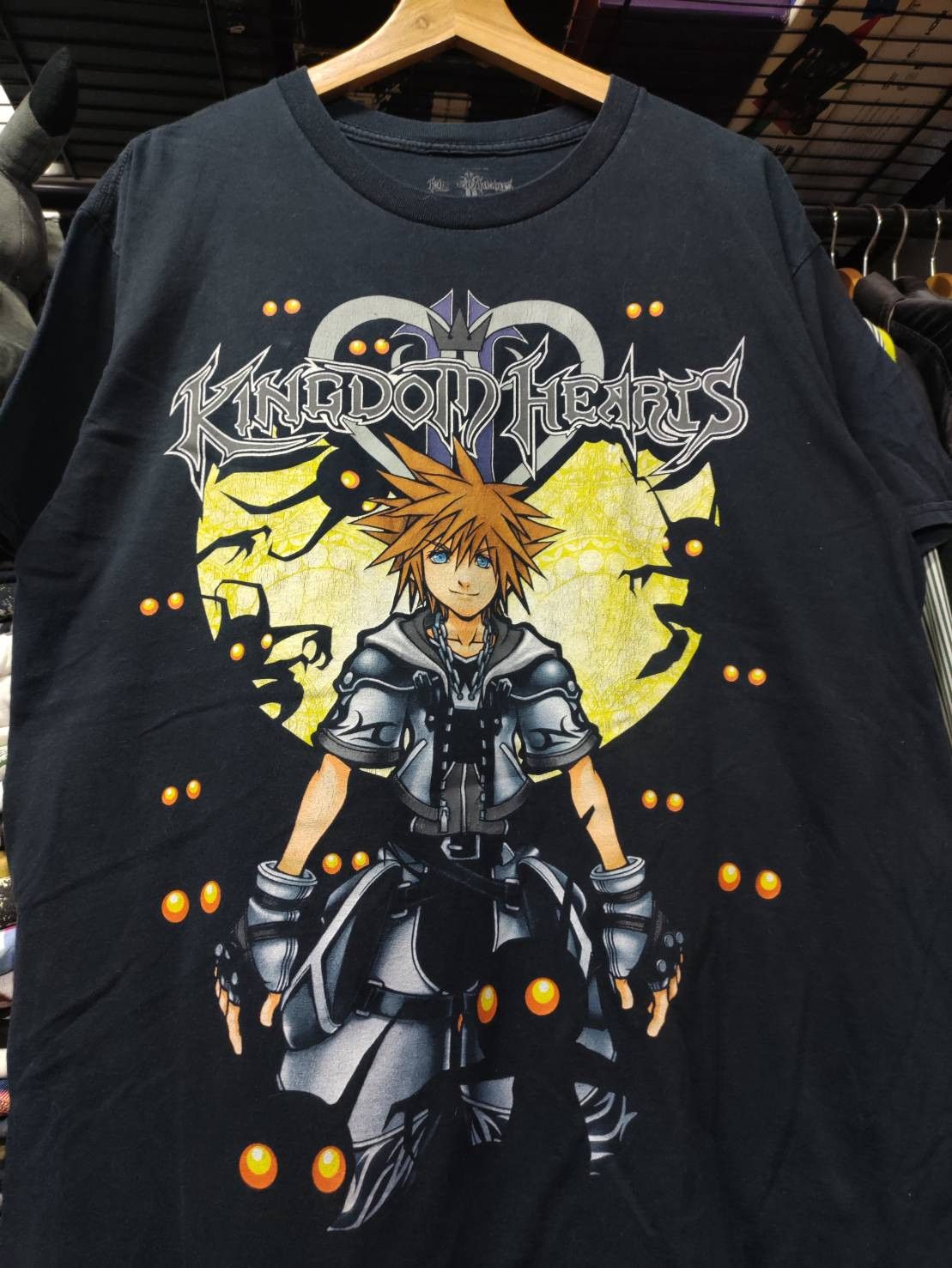 Playstation Kingdom Hearts Disney Game Promo Big Print T-Shirt Size US L / EU 52-54 / 3 - 1 Thumbnail