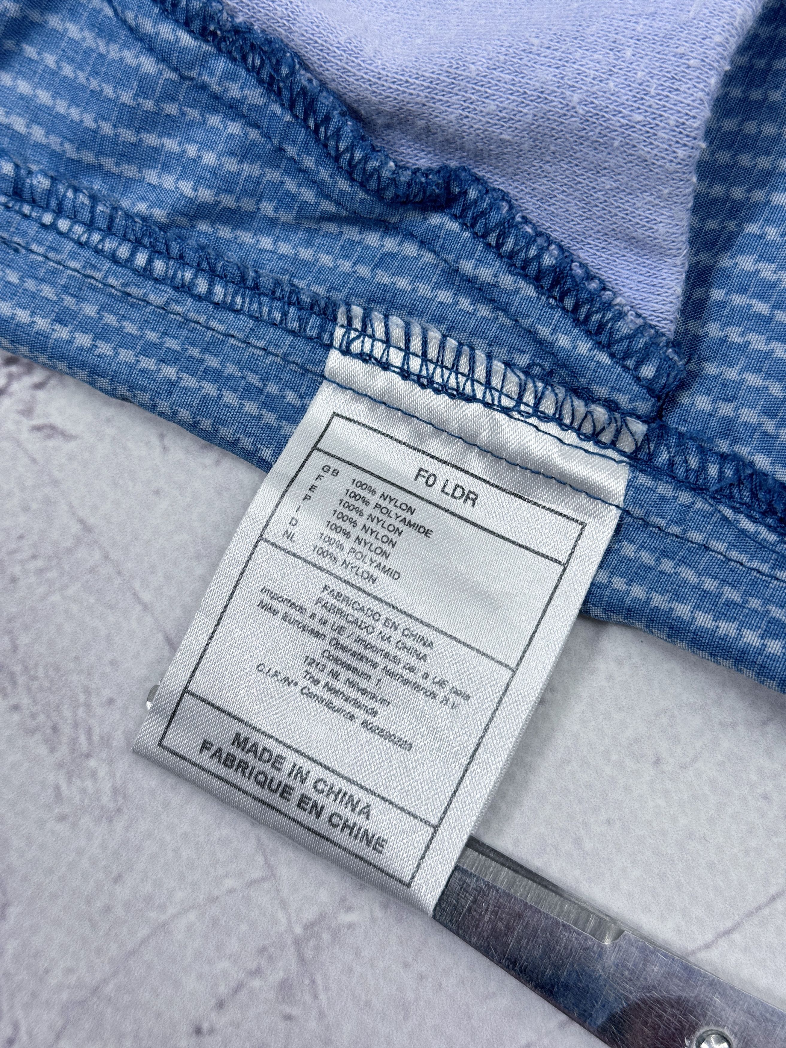 Nike × Vintage Vintage Nike Challenge Court Tennis Shorts Blue Stripe Size US 36 / EU 52 - 16 Thumbnail
