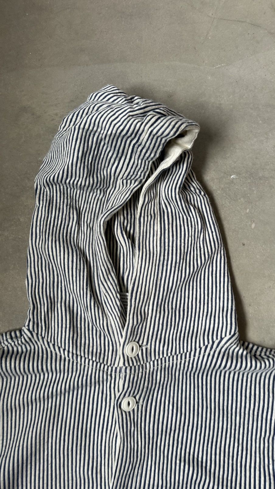 Chums VINTAGE CHUMS HICKORY BUTTON HOODIE Size US M / EU 48-50 / 2 - 6 Thumbnail