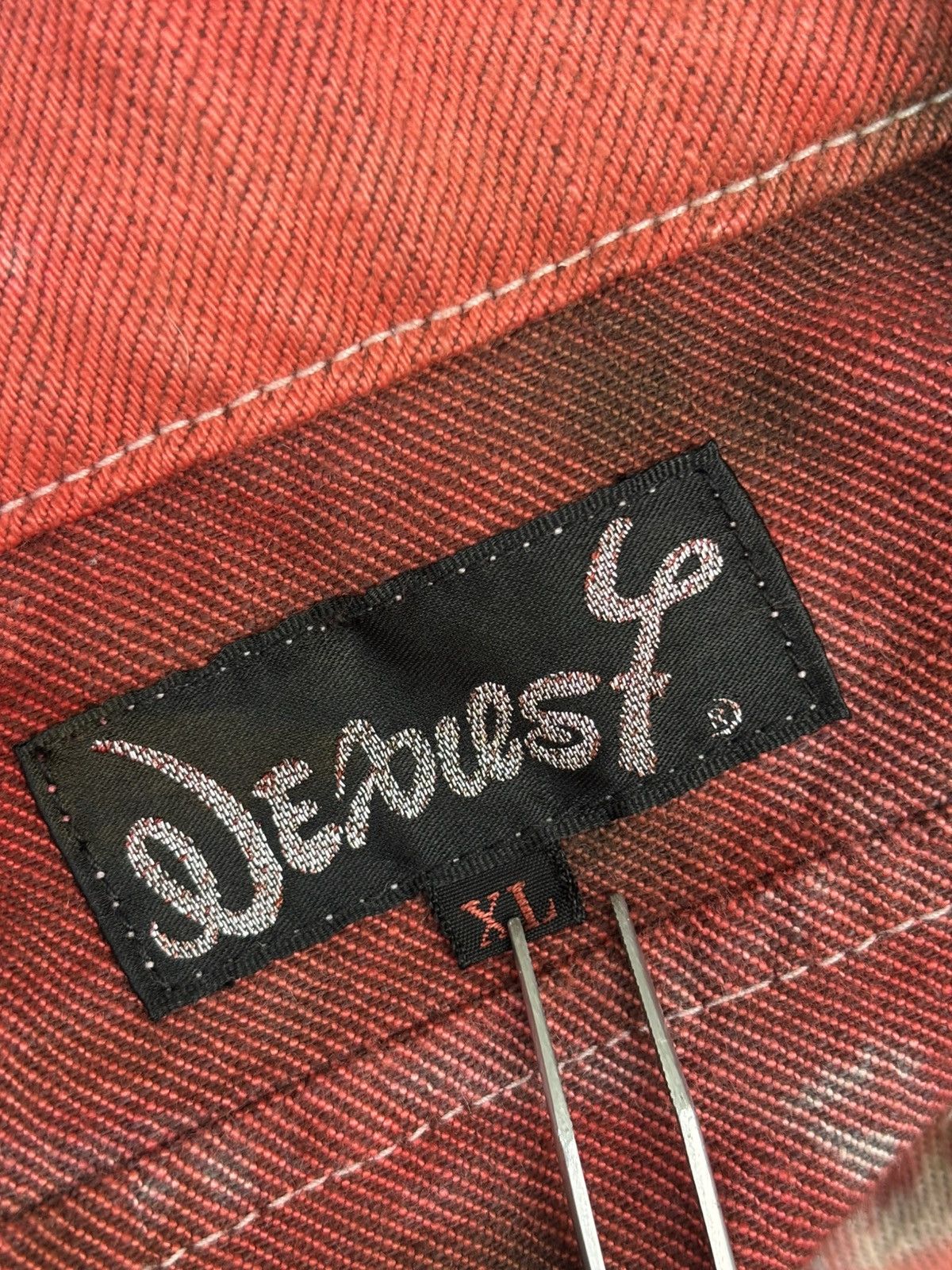 NEXUSVII Rare NexusVII x Psychopath Deconstructed Denim Jacket Size US XL / EU 56 / 4 - 15 Thumbnail