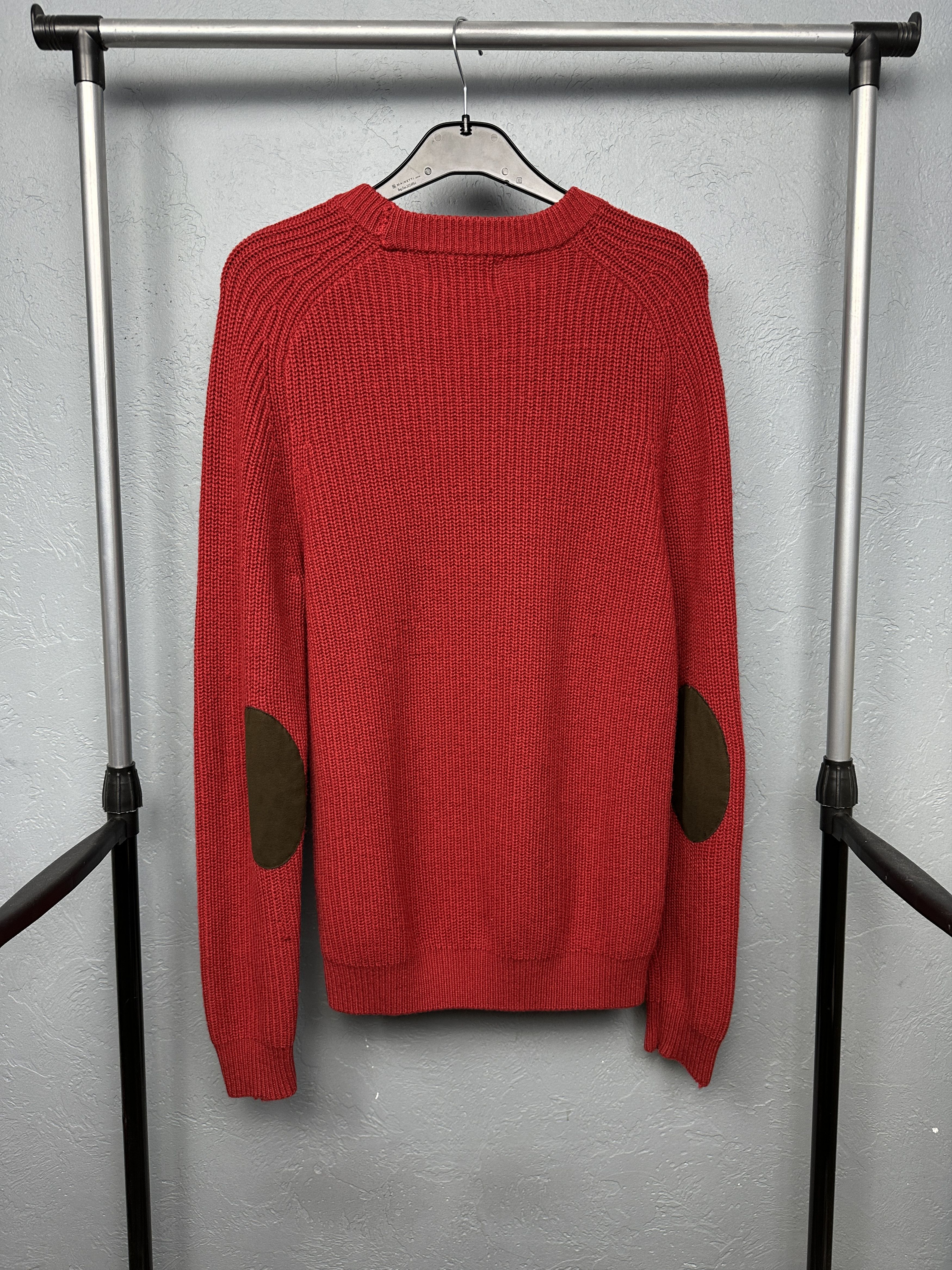 Fred Perry Fred Perry Mens Lambswool Wool Sweater Size US M / EU 48-50 / 2 - 6 Thumbnail