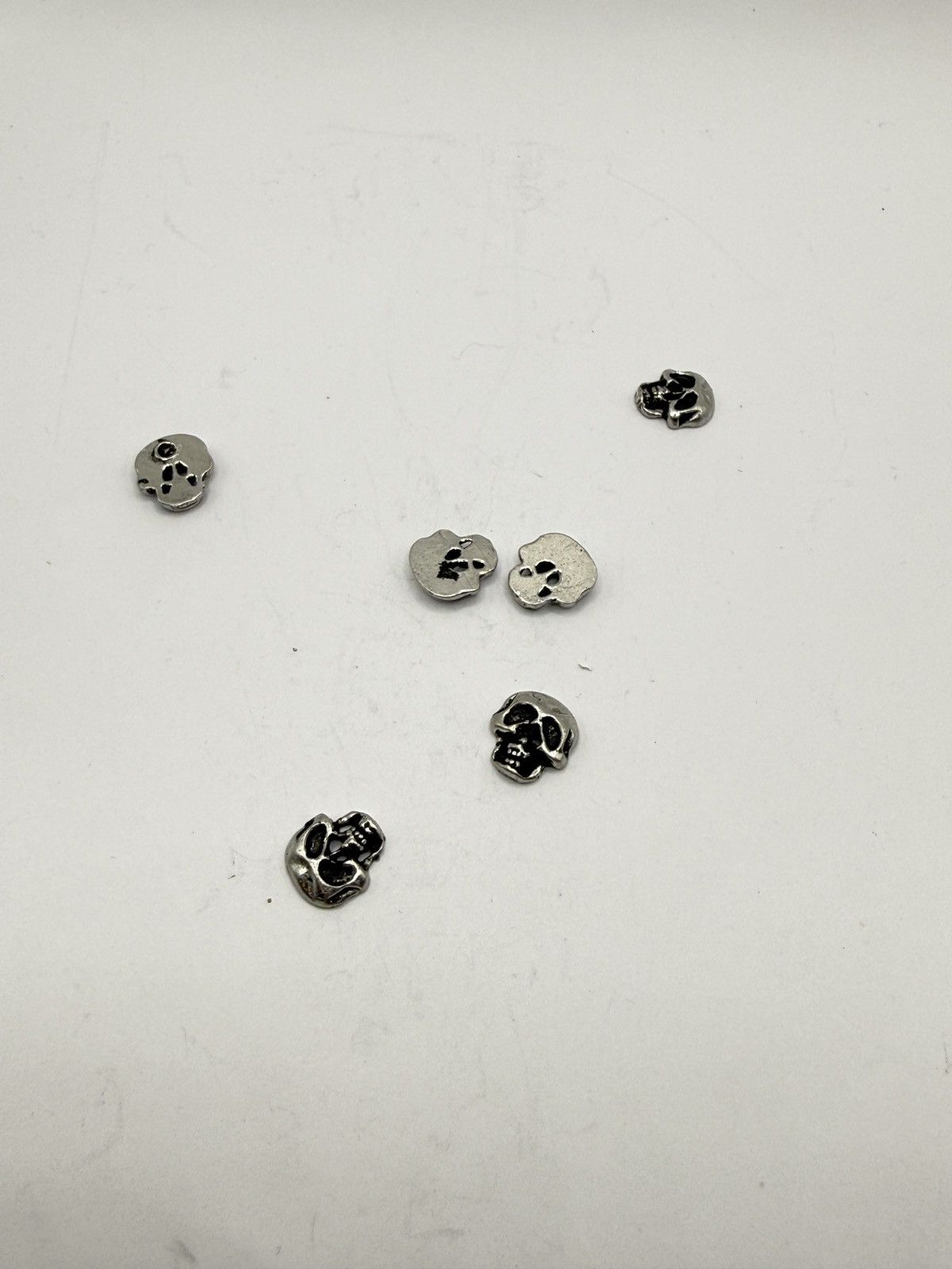 Seditionaries Alchemy England 90s Skull Charms biker/goth chrome erd Size ONE SIZE - 2 Thumbnail