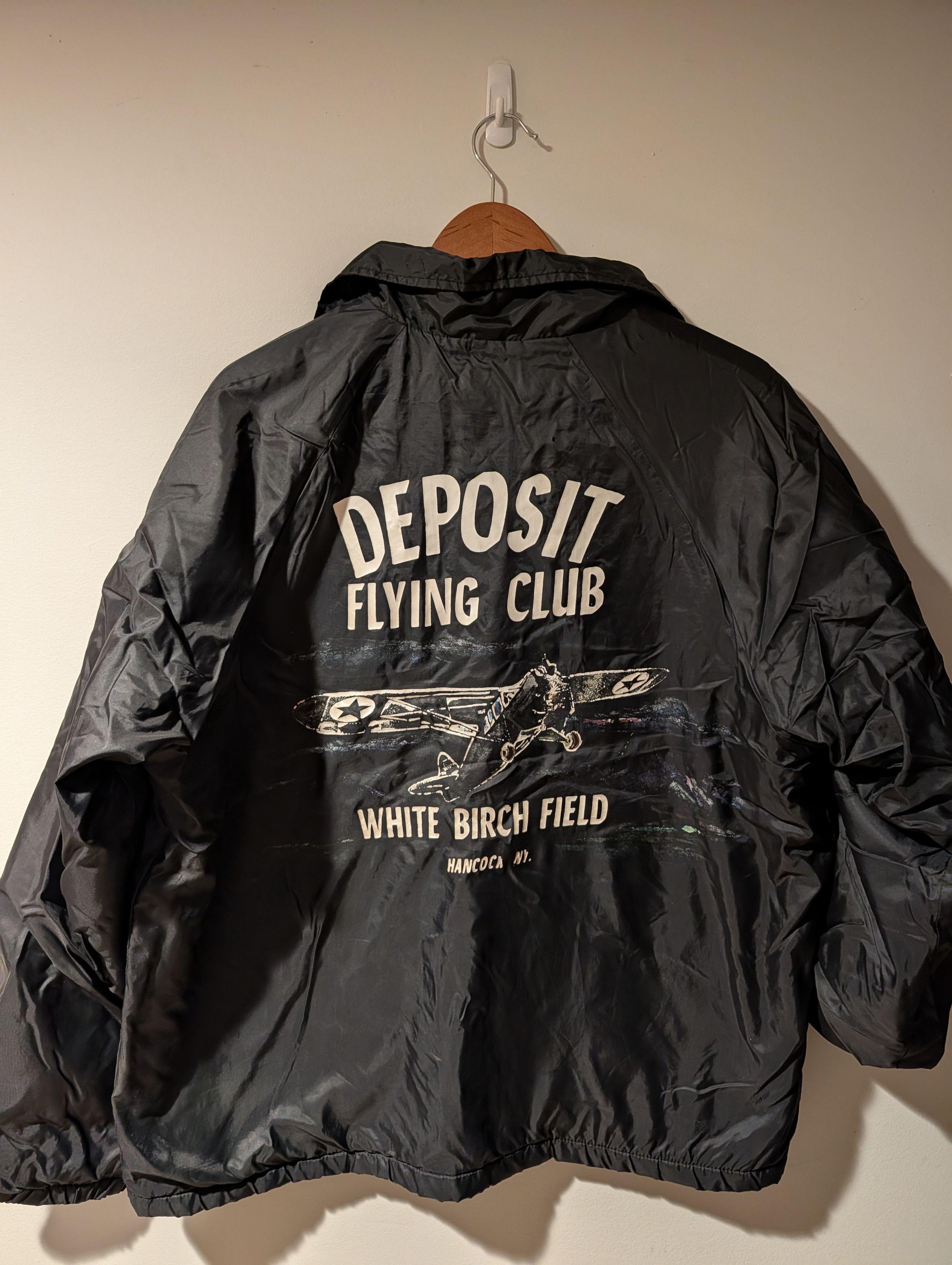 Vintage Vintage 90s Deposit Flying Club White Birch Field Jacket Size US L / EU 52-54 / 3 - 1 Thumbnail