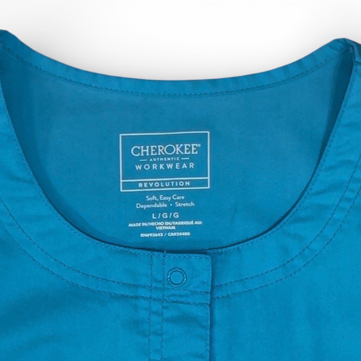 Cherokee Cherokee Revolution scrub jacket (size: large) Size L / US 10 / IT 46 - 3 Thumbnail