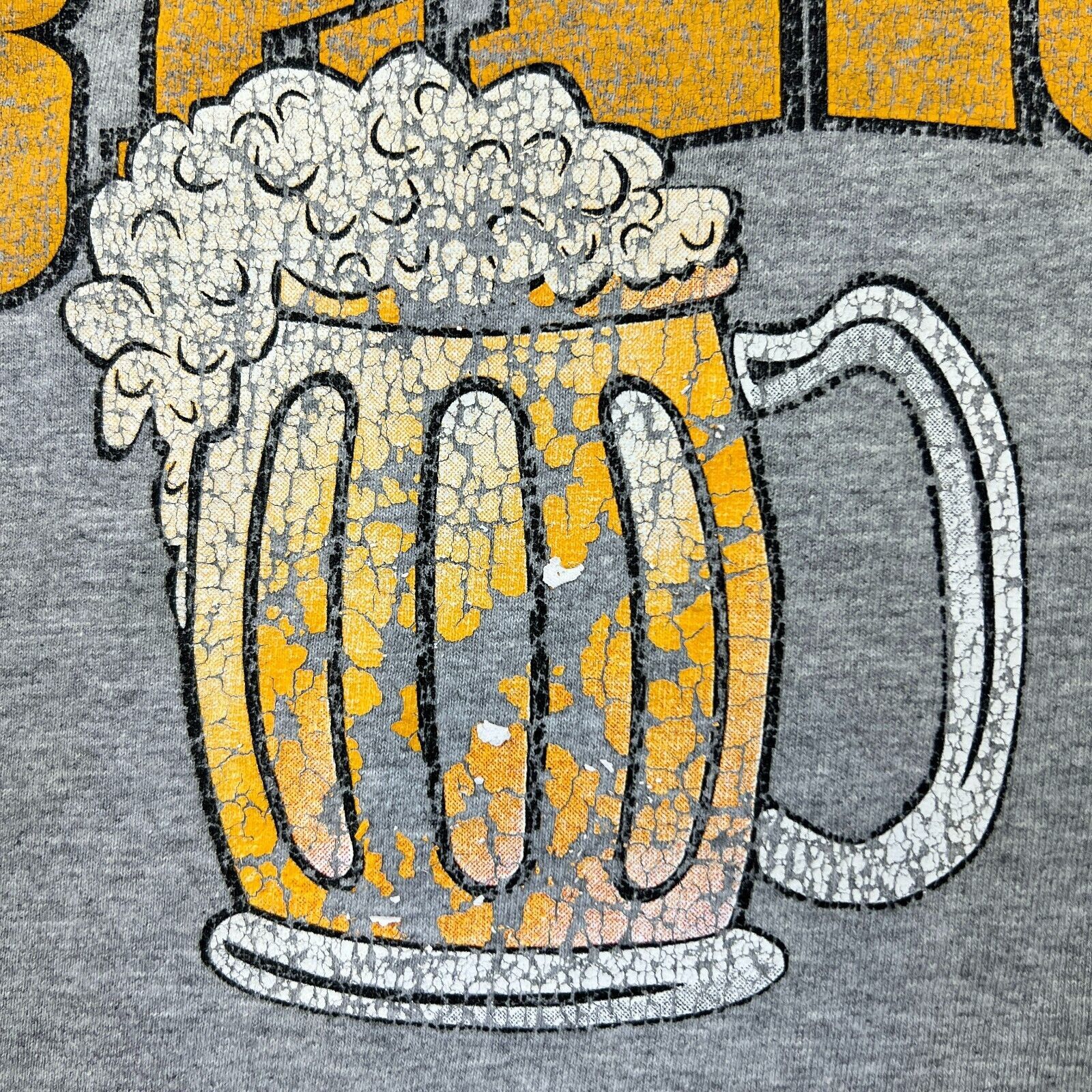 AAA × Vintage Beer T Shirt Large Helping Ugly People Get Laid Funny Tee Size US L / EU 52-54 / 3 - 3 Thumbnail
