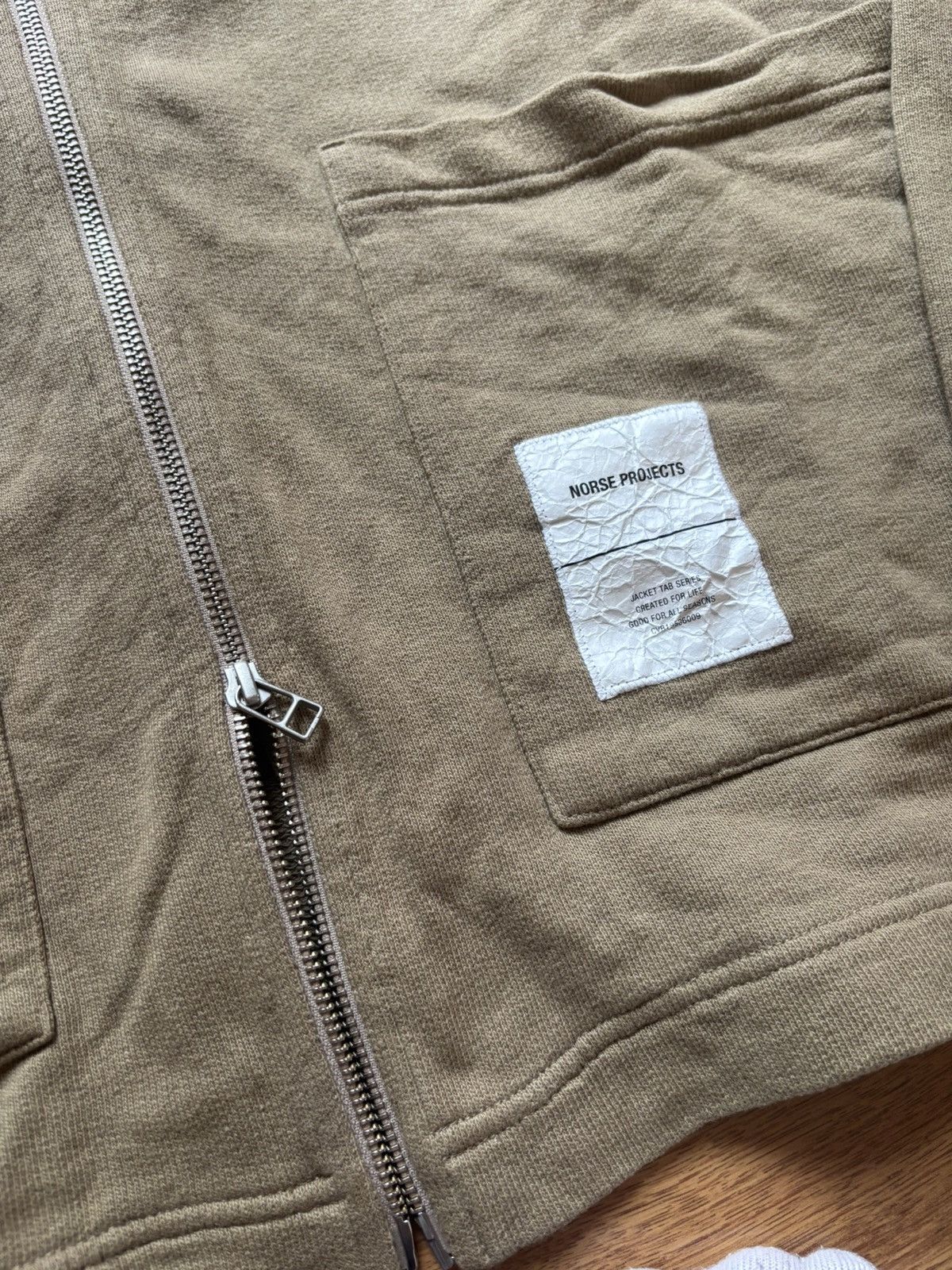 Norse Projects Norse Projects Fraser Tab Series Sweat Jacket Cardigan XL Size US XL / EU 56 / 4 - 2 Thumbnail
