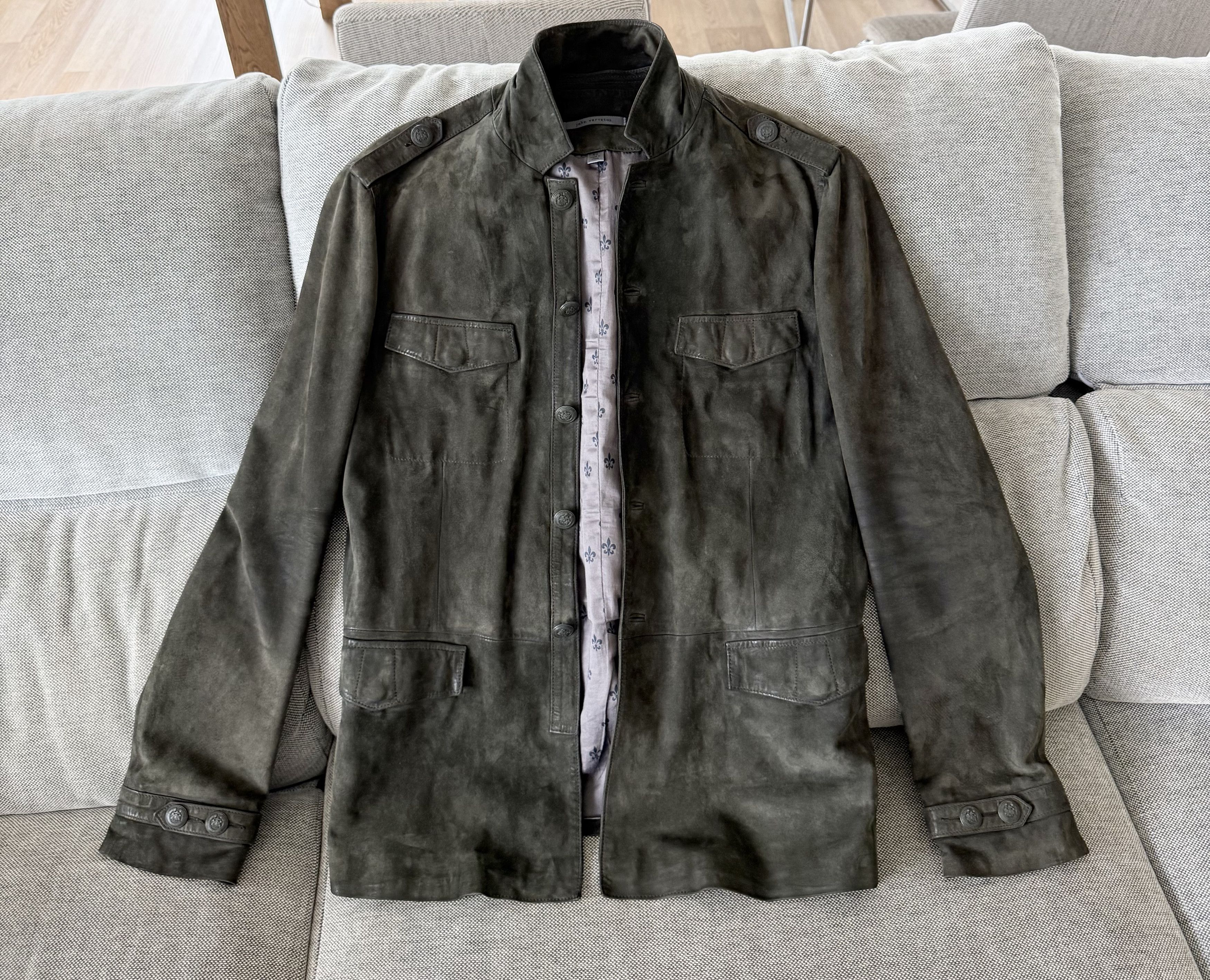 John Varvatos Suede jacket Size US M / EU 48-50 / 2 - 3 Thumbnail