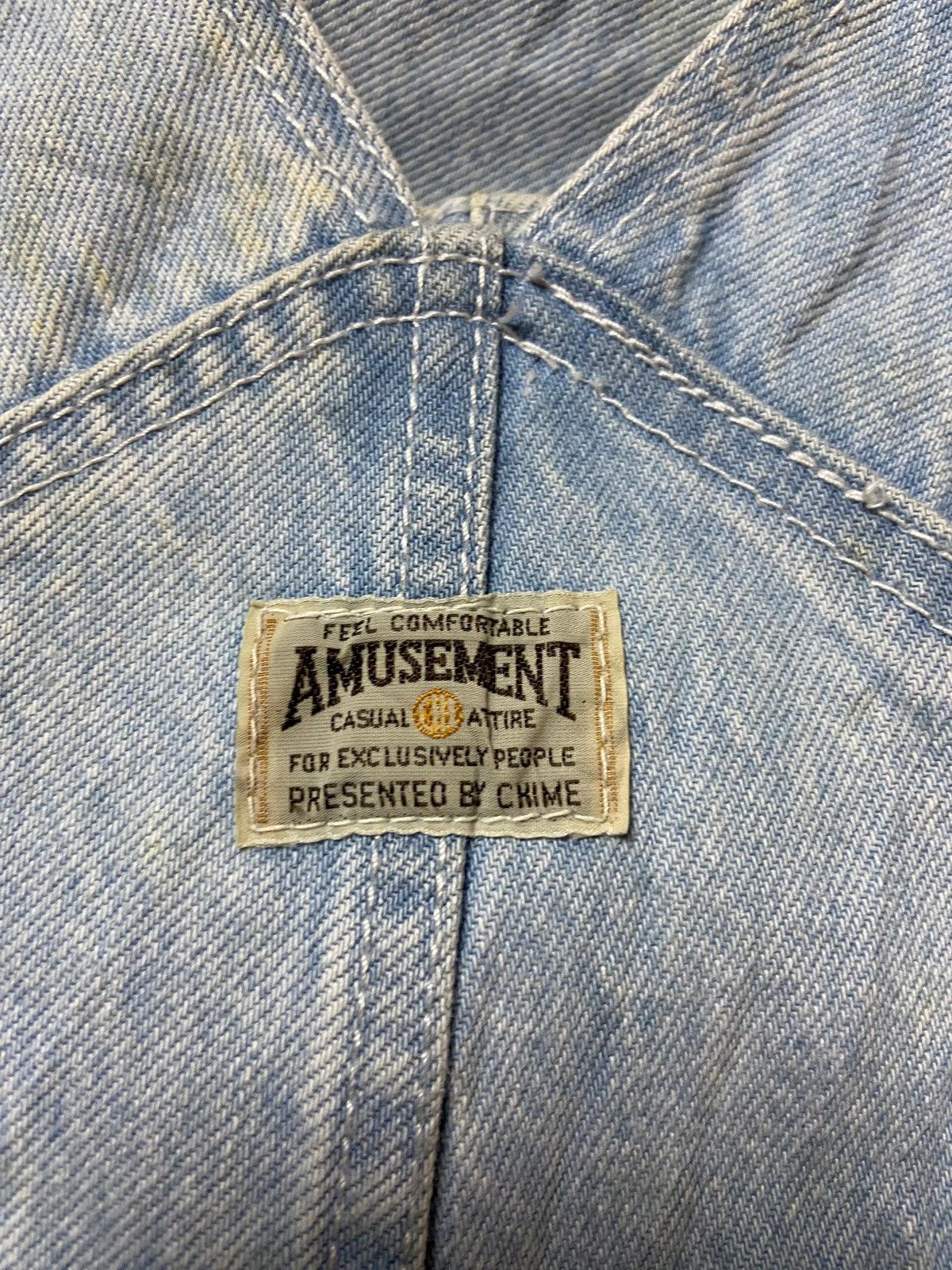Japanese Brand × Modern Amusement × Vintage Amusement Japanese Brand Denim Overalls (123) Size US 32 / EU 48 - 11 Thumbnail