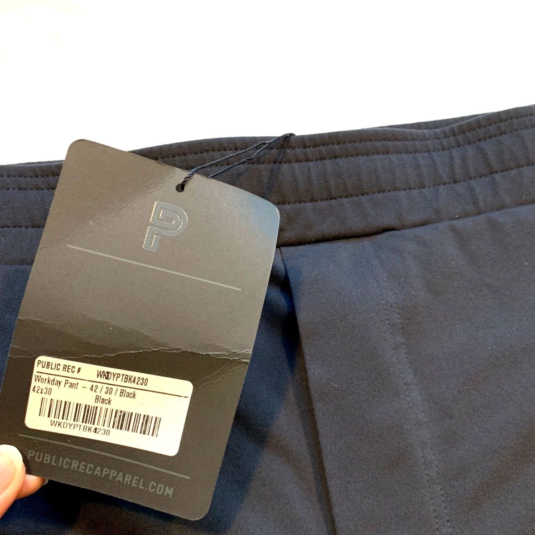 Vintage Public Rec All Day Every Day Pant Pants 42/30 Blue Nylon Stretch Elastic Waist Jogger Sweatpants Mens Regular Fitness Travel Office GYM Athleisure 90s Size US 42 / EU 58 - 5 Thumbnail