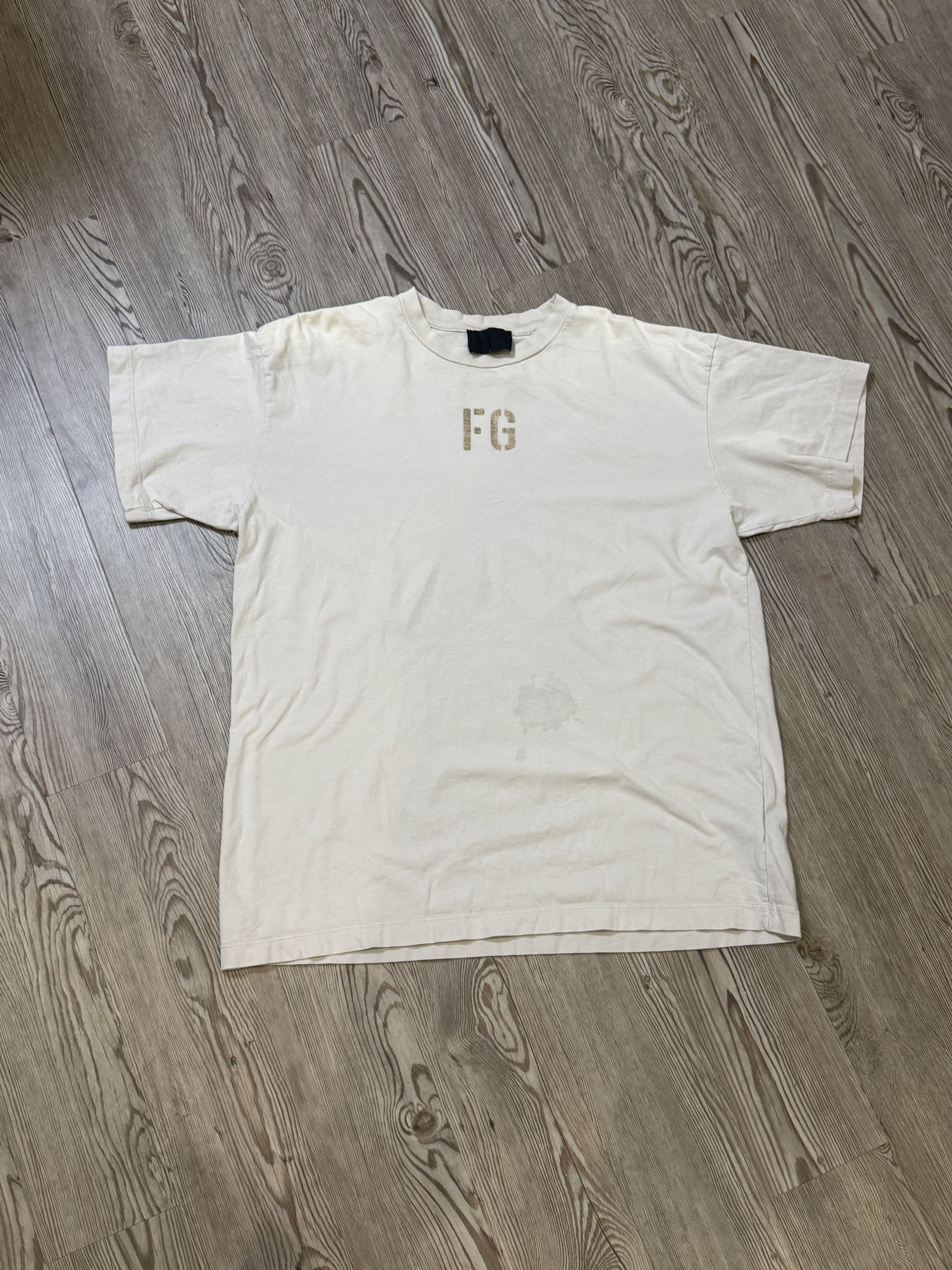 Fear of God Slayer Vintage Rock Tee 424 on Fairfax Third