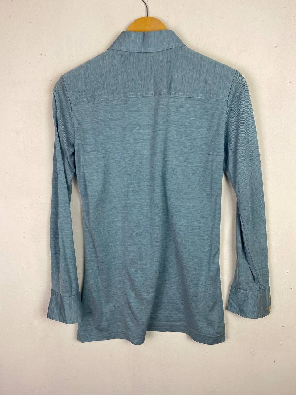 Vintage vintage 70s style longsleeves retro polo tee nice design Size US M / EU 48-50 / 2 - 8 Thumbnail