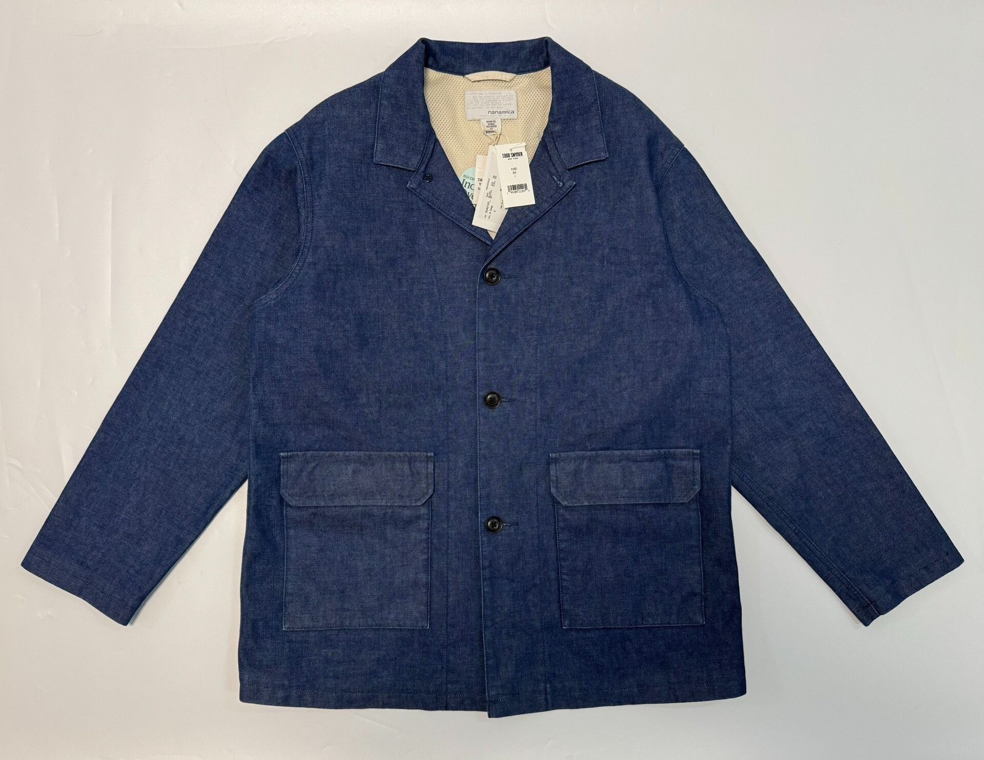 Nanamica nanamica indigo oversized jacket Size US S / EU 44-46 / 1 - 1 Thumbnail