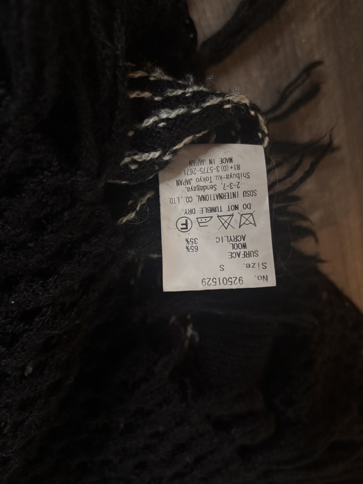 Maison MIHARA YASUHIRO RARE mihara wool sweater Size S / US 4 / IT 40 - 7 Thumbnail
