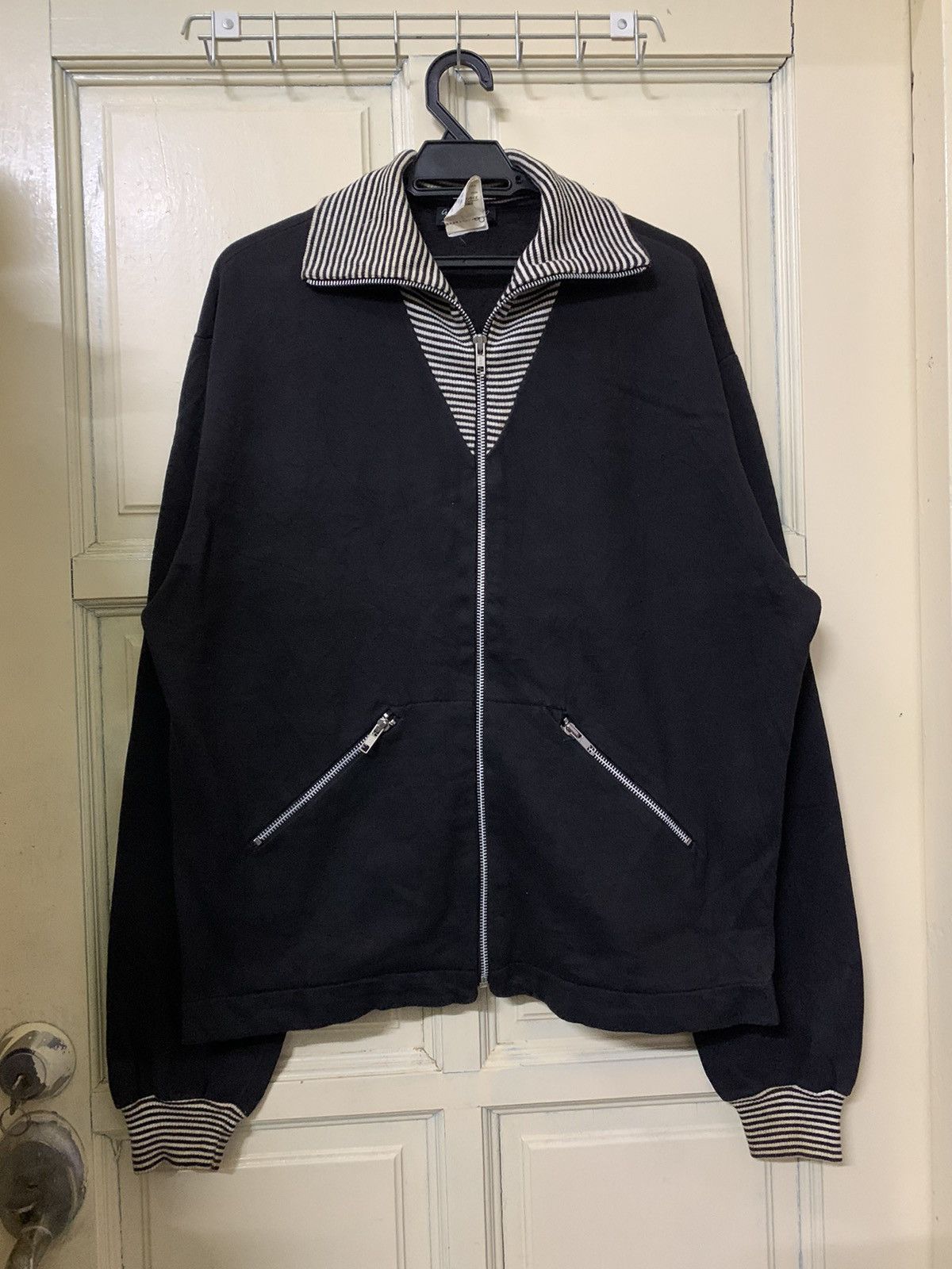 Yohji Yamamoto 💥Final💥Japanese Agnes B Zipper Jacket Size US L / EU 52-54 / 3 - 1 Thumbnail