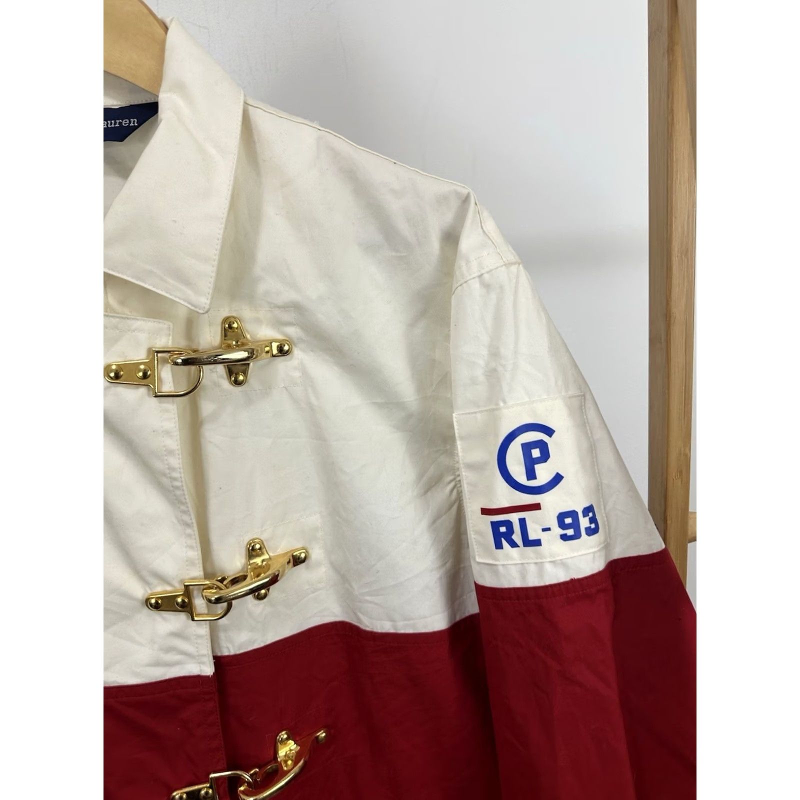 Ralph Lauren VTG 90s Polo Ralph Lauren RL Stadium Color Block Fireman Clasp Jacket S Men Size US S / EU 44-46 / 1 - 4 Thumbnail