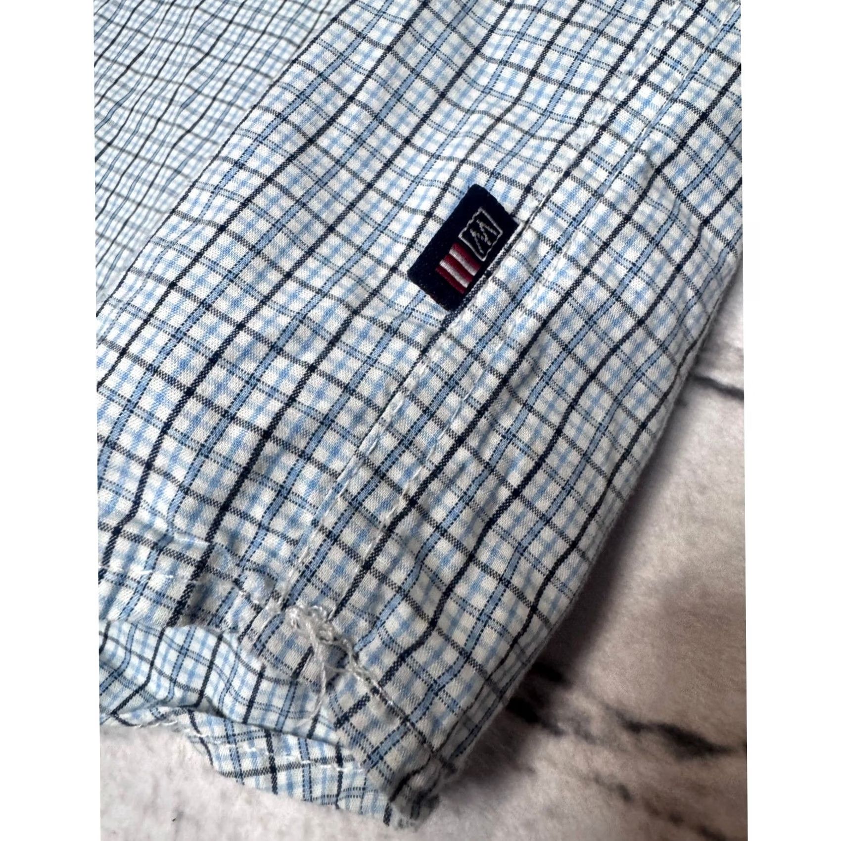 Wrangler Wrangler Men's Plaid Button Up Shirt Cool River Cotton 2XL Size US XXL / EU 58 / 5 - 4 Thumbnail