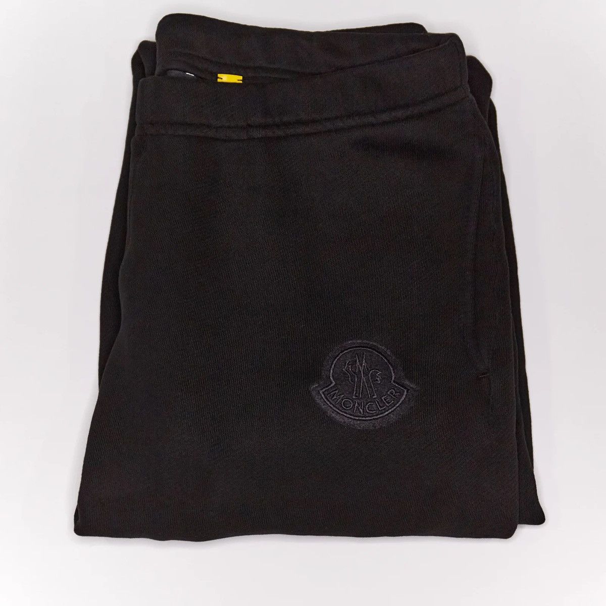 Moncler MONCLER BLACK CUFFED LOUNGE PANTS Size US 36 / EU 52 - 3 Thumbnail