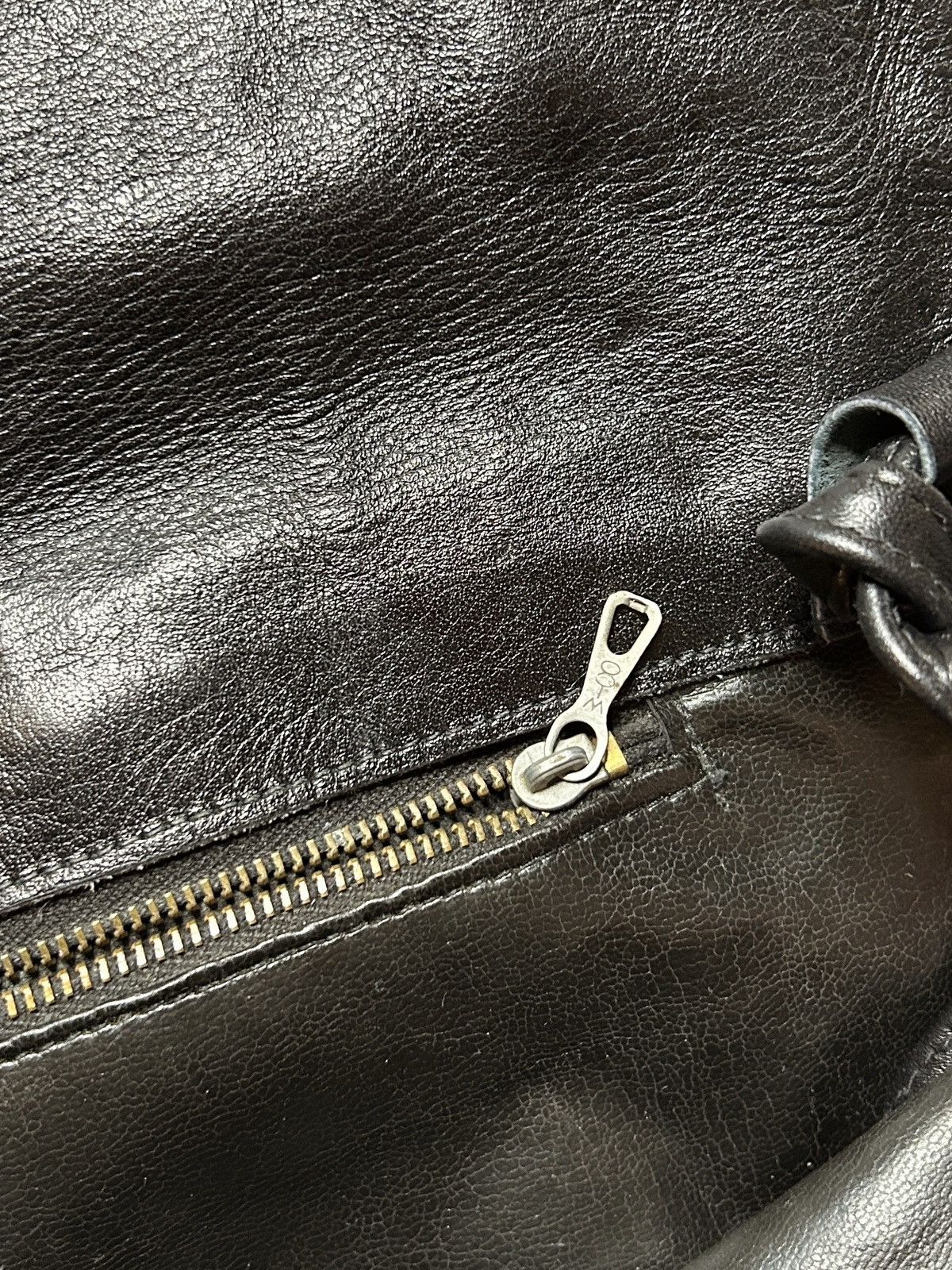 Vintage Vintage leather messenger style bag Size ONE SIZE - 3 Thumbnail
