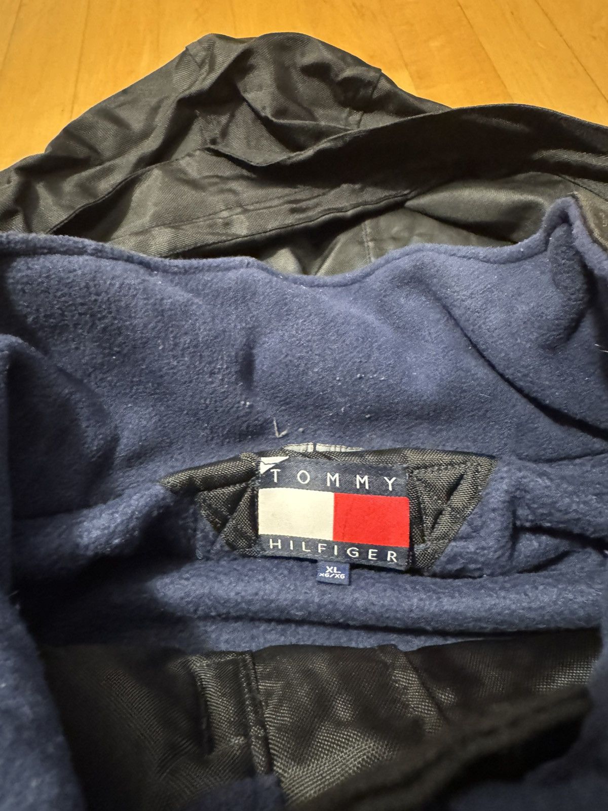 Tommy Hilfiger Tommy Hilfiger Half Zip Sweater Size US XL / EU 56 / 4 - 4 Thumbnail