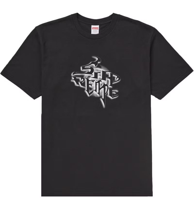 Supreme Supreme Smoke Tee Black Size US L / EU 52-54 / 3 - 1 Thumbnail