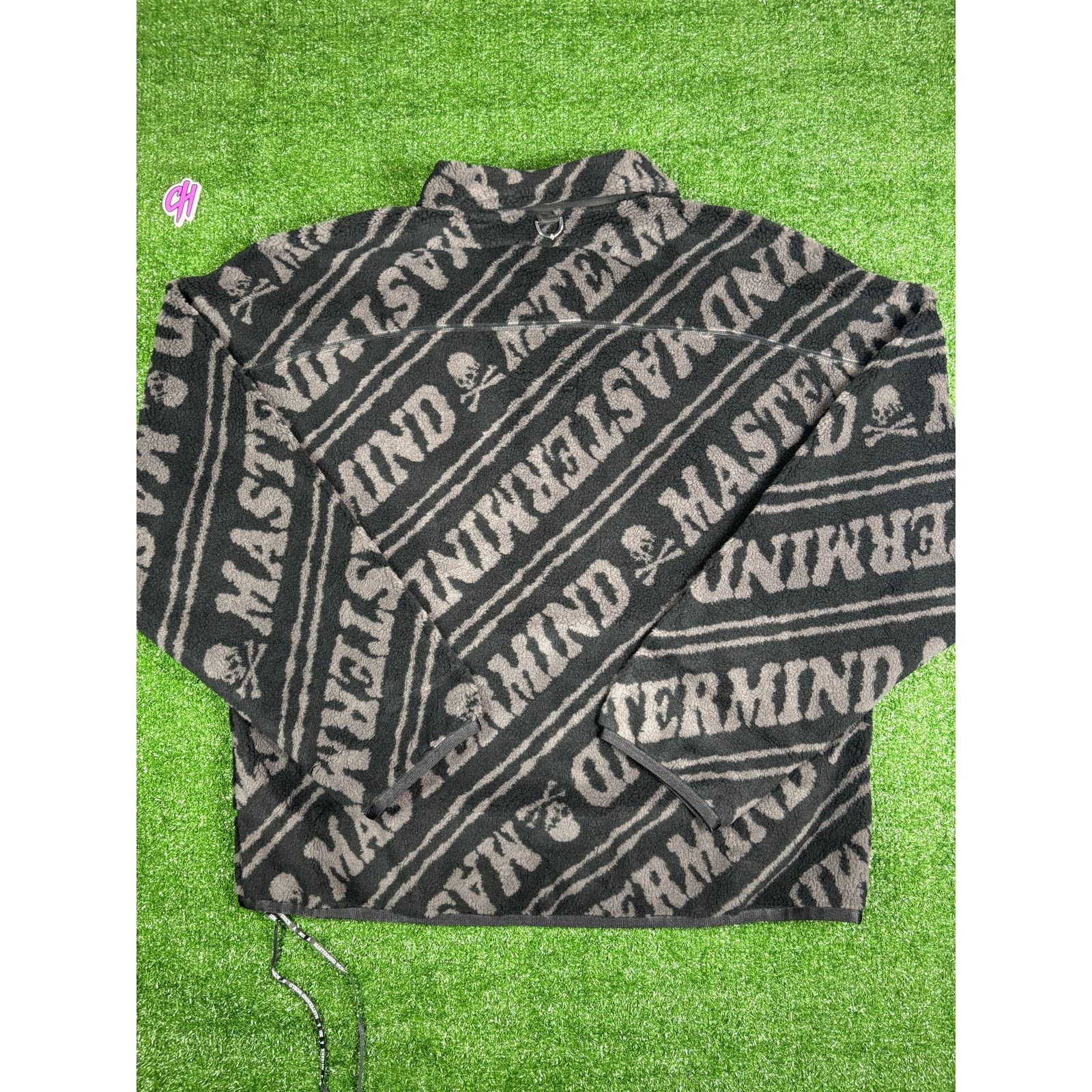 Mastermind Japan Mastermind Vs. Bape 'All Over' Black Sherpa Blouson Size MD Size US M / EU 48-50 / 2 - 2 Thumbnail