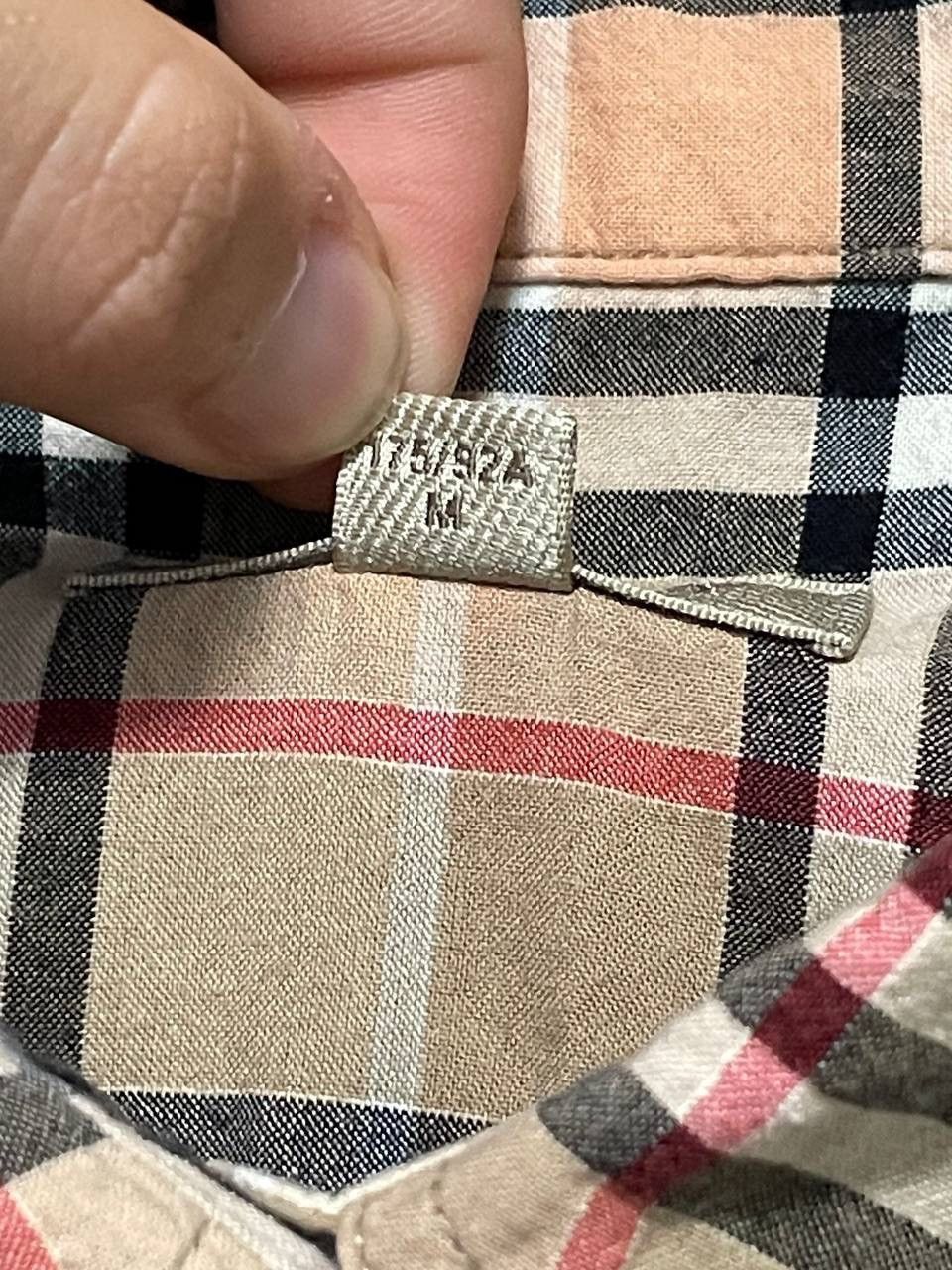 Burberry Burberry Full Cell Shirt Luxury M Size Size US M / EU 48-50 / 2 - 7 Thumbnail