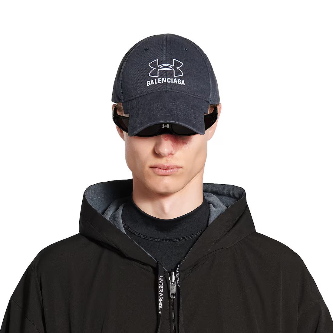 Balenciaga × Under Armour oc11z0425 Size: S / Under Armour® Hat / Cap in Black Size ONE SIZE - 5 Thumbnail